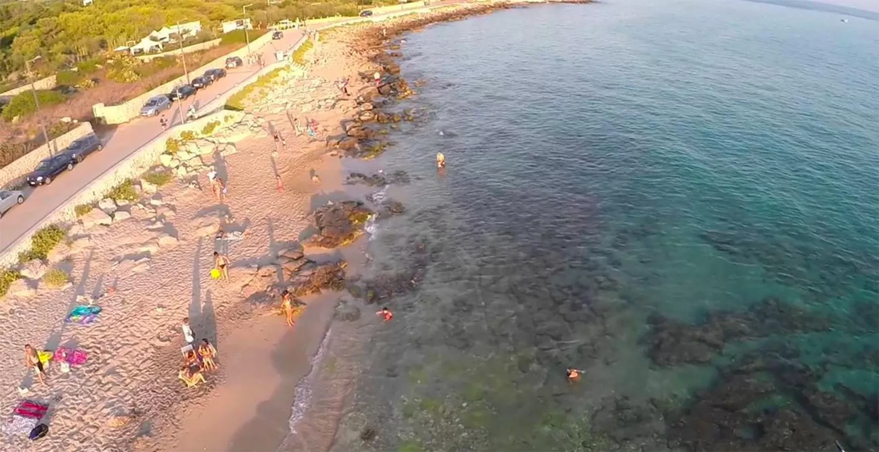Beach in La Corte di Leuca Residence