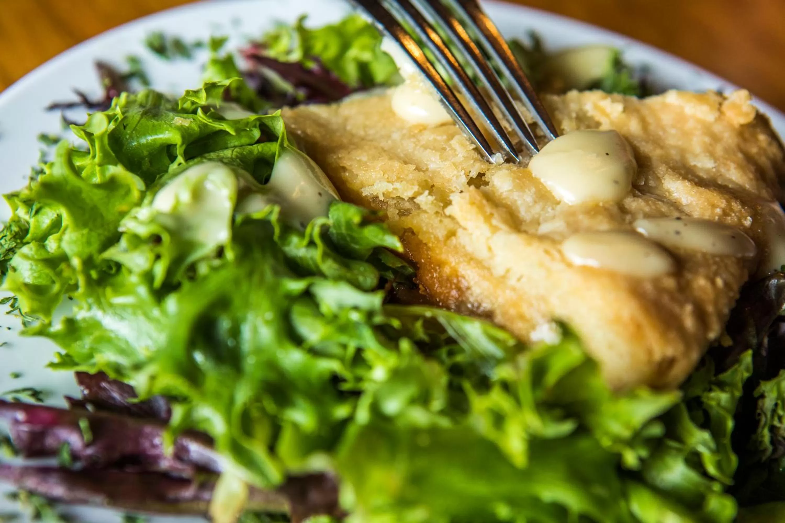 Food close-up in Garnet Hill Lodge