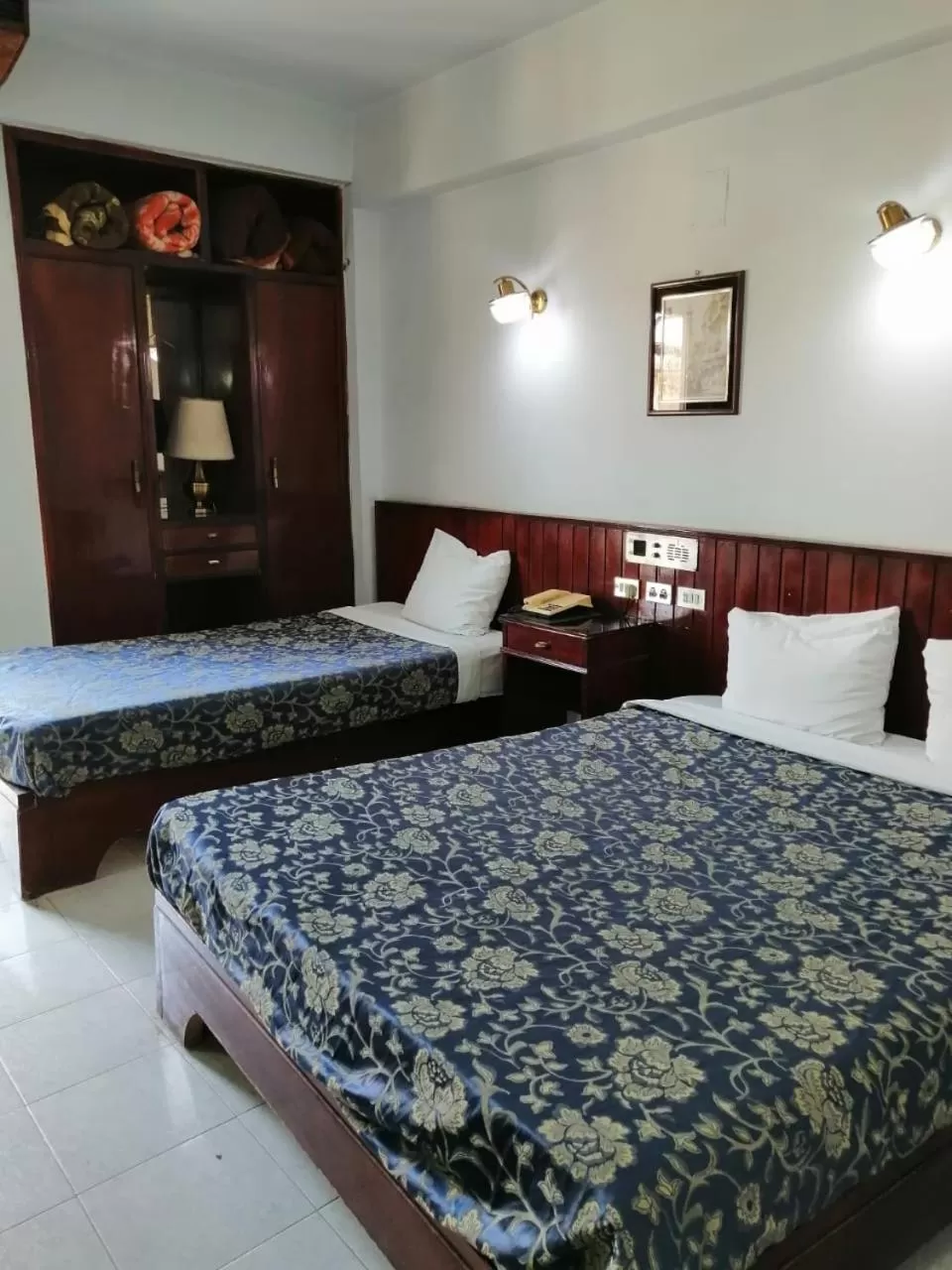 Bed in Windsor Hotel Luxor 中國人之家