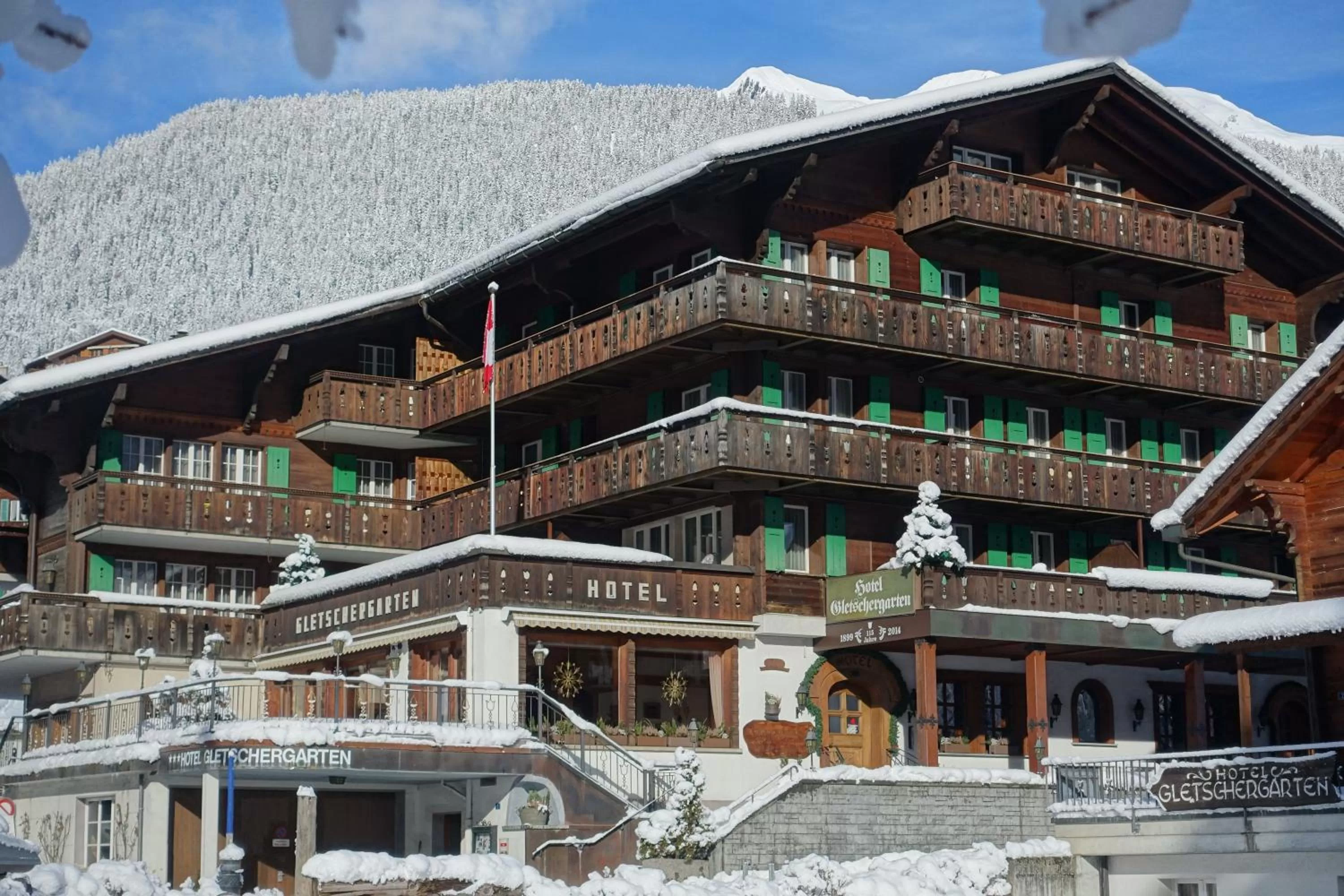 Property building in Hotel Gletschergarten