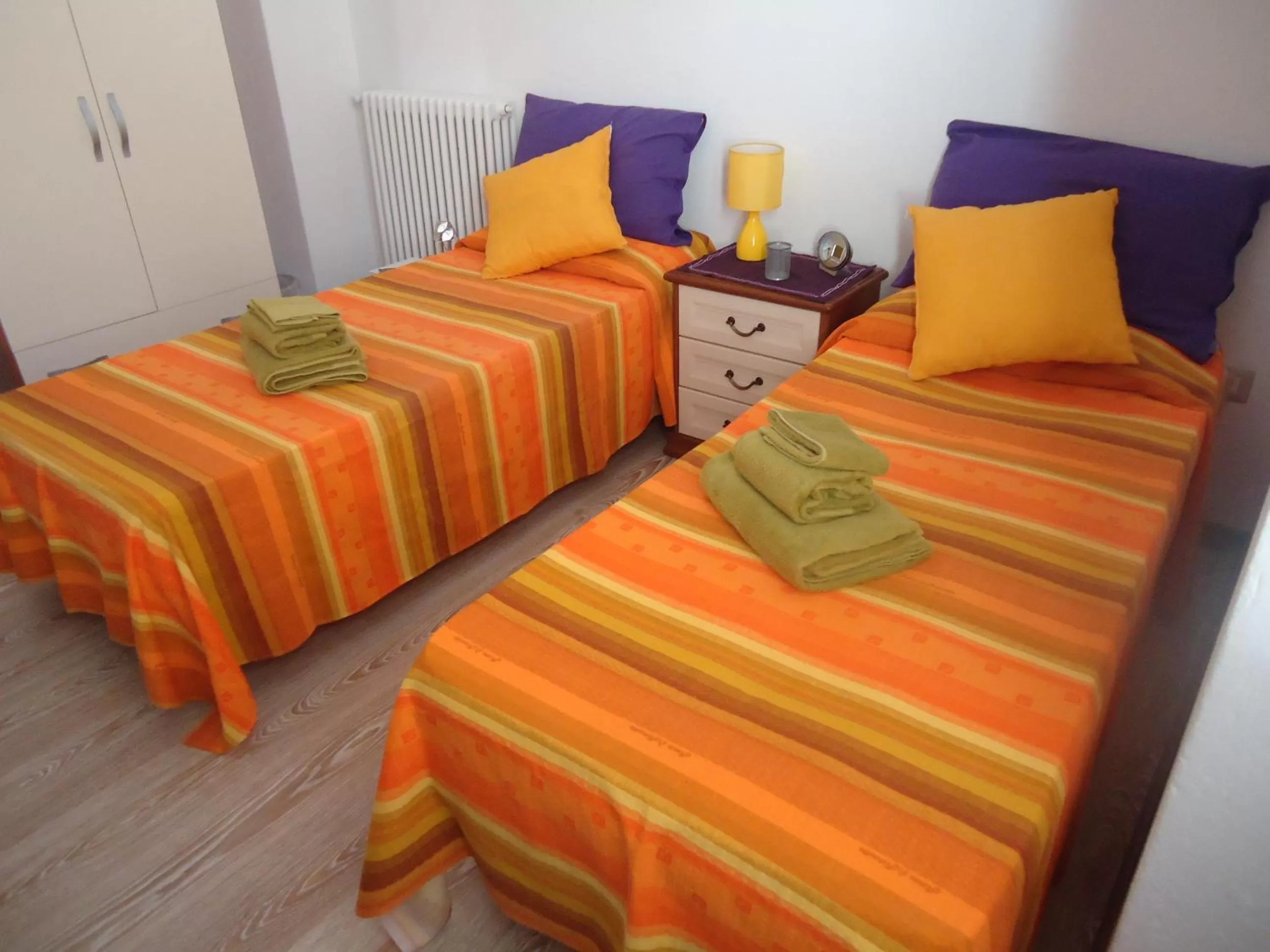 Bed in B&B Luce Viola