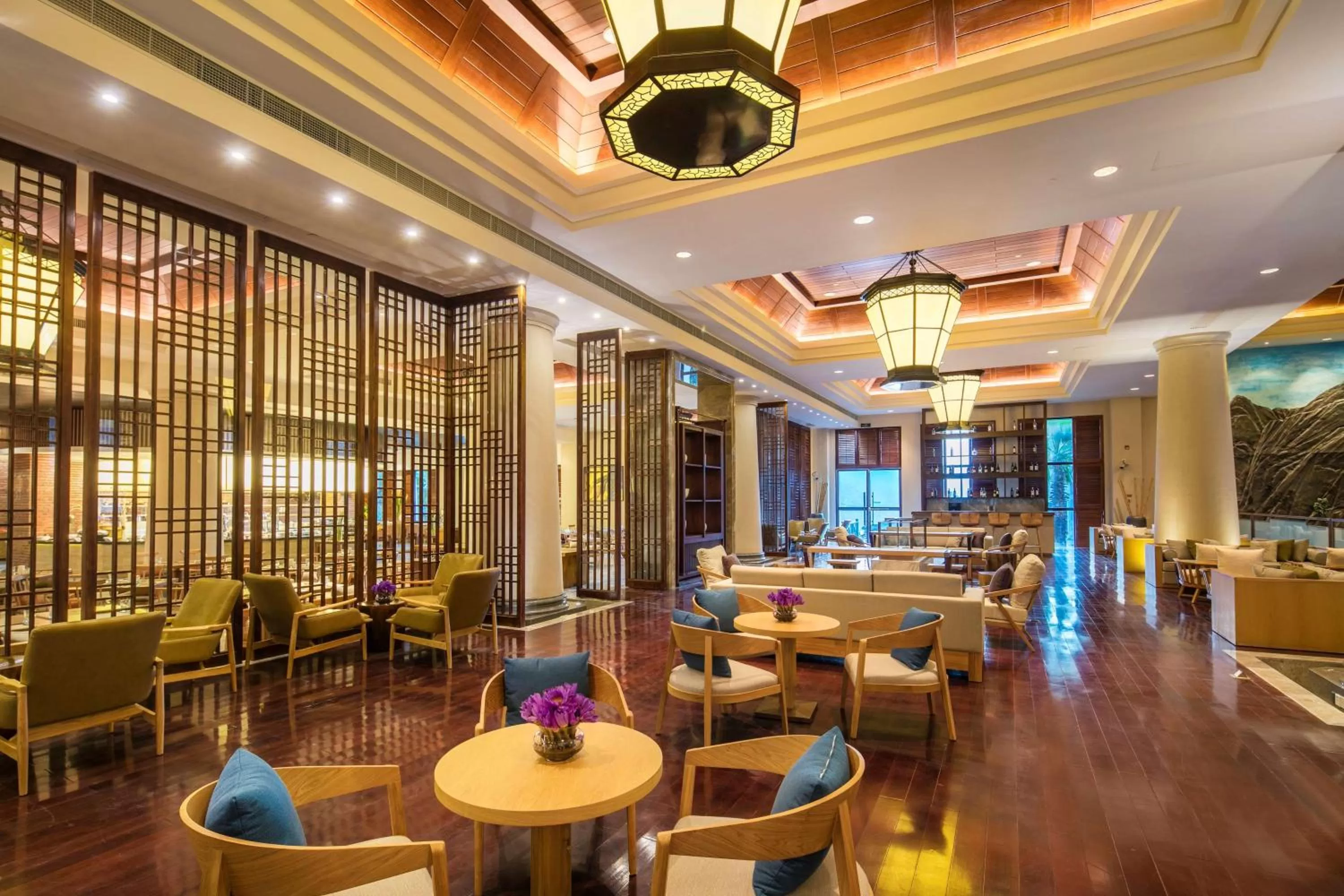 Lobby or reception in Hilton Sanqingshan Resort