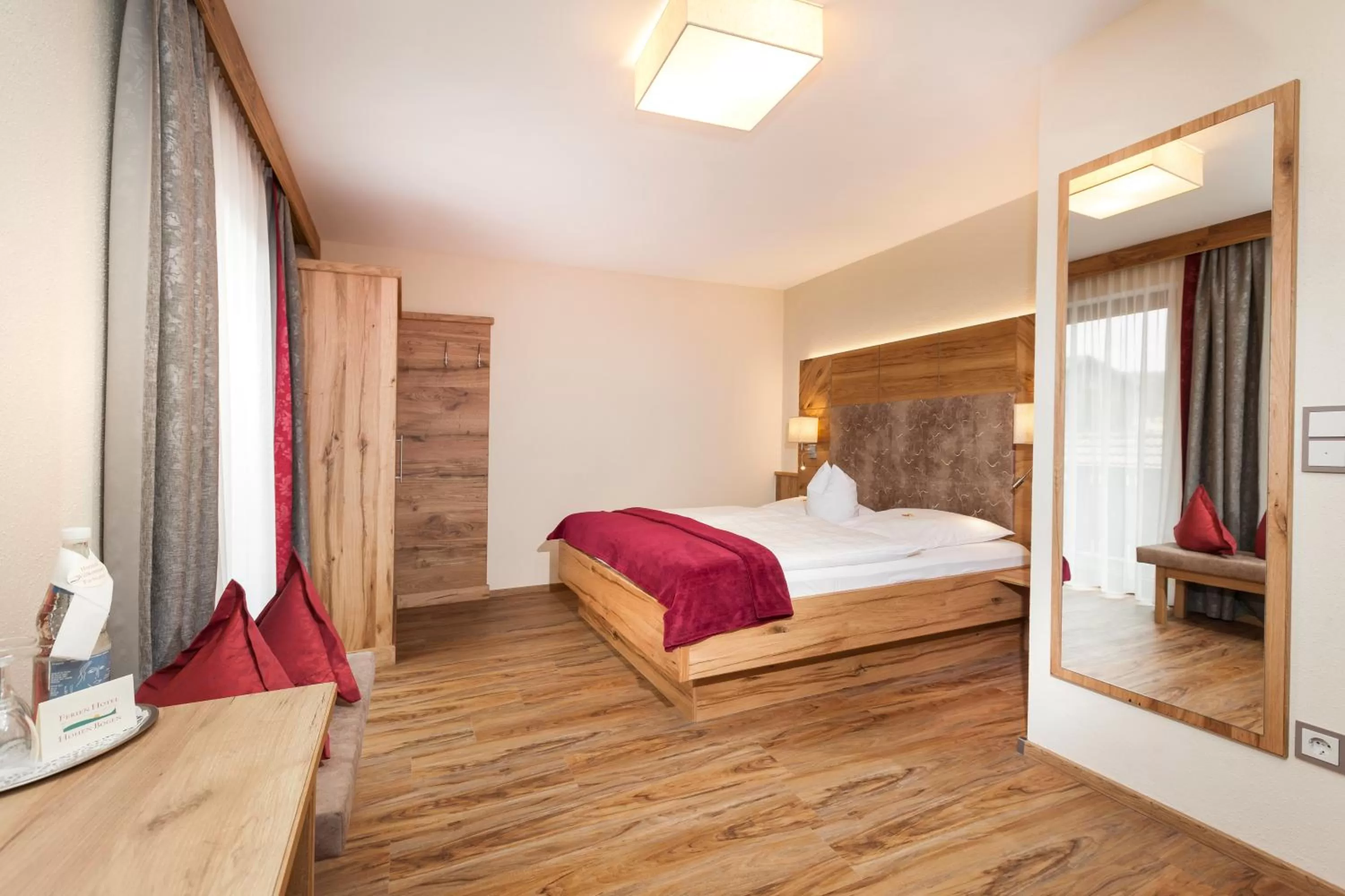 Bed in Genusshotel Hohenbogen