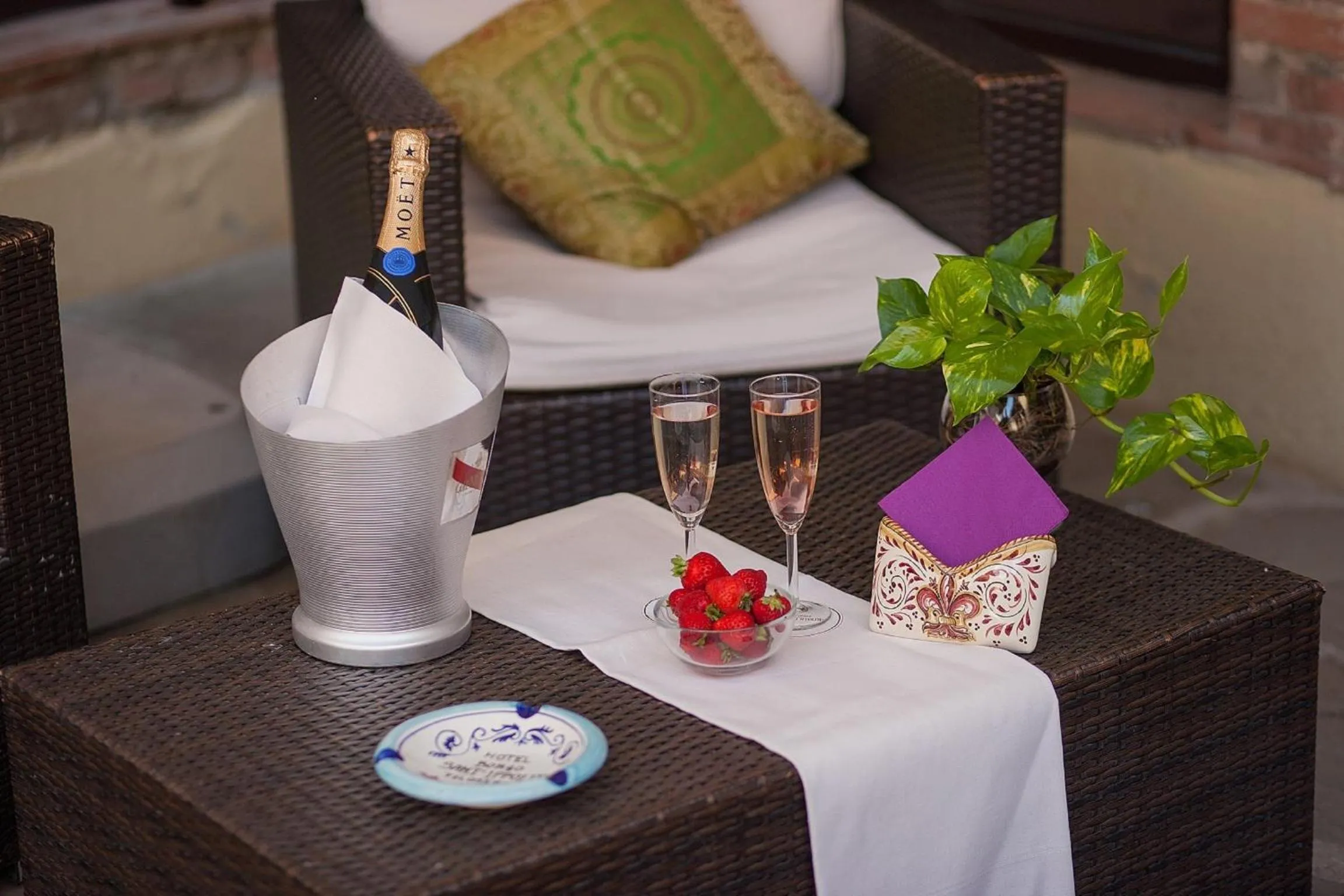Patio in Borgo Sant'ippolito Country Hotel