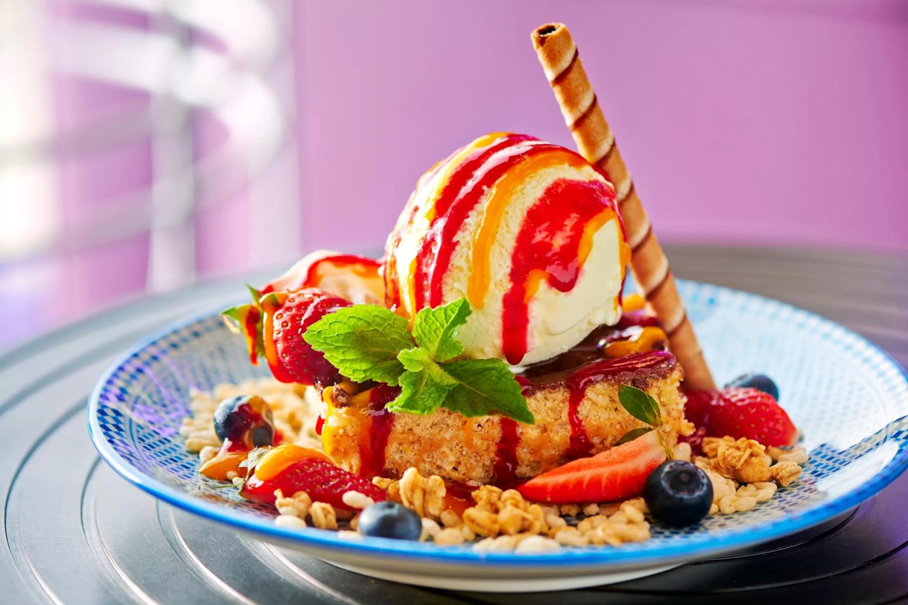 Food close-up in YOTEL Singapore Orchard Road