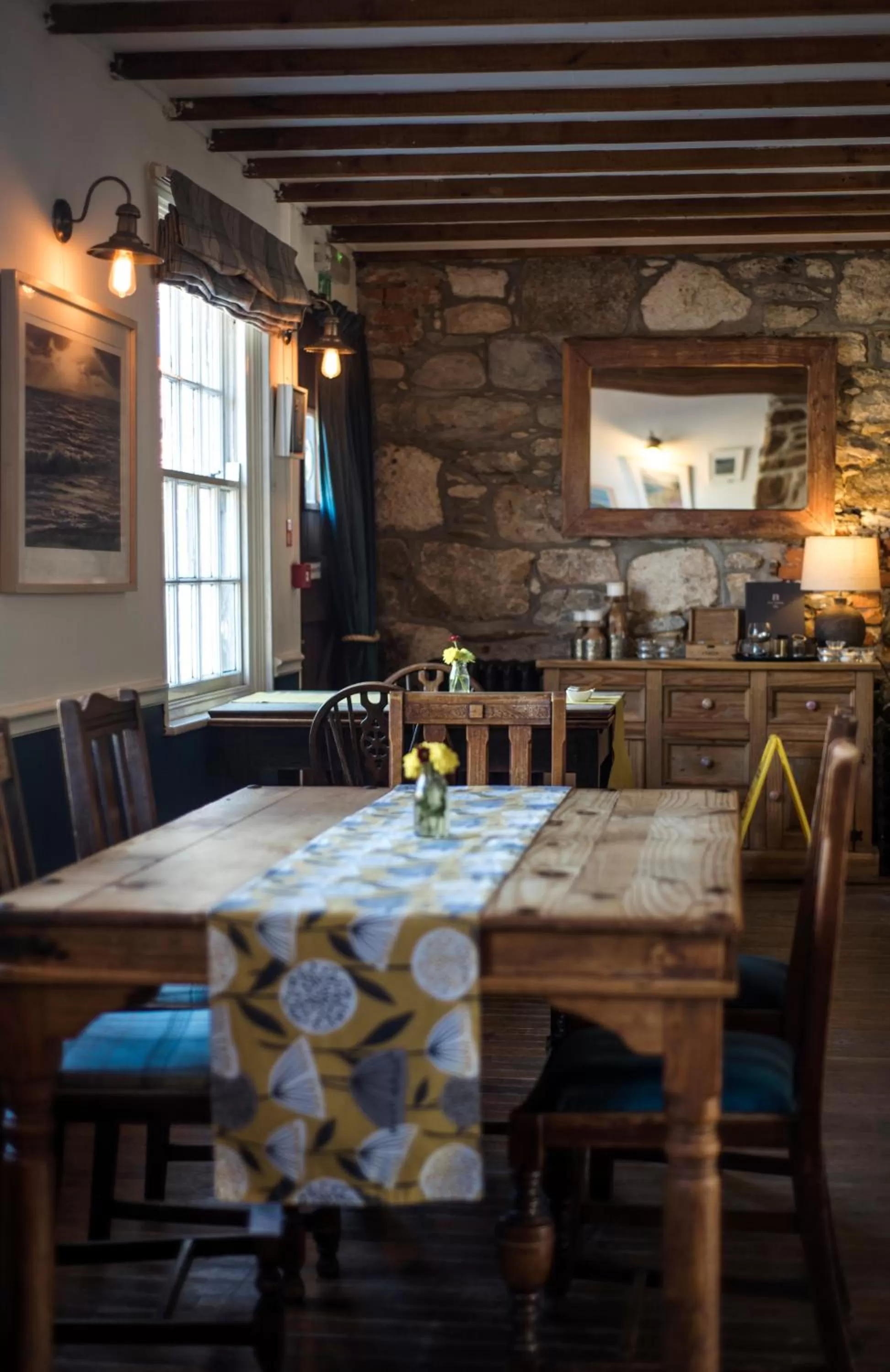 Dining area in Victoria Inn