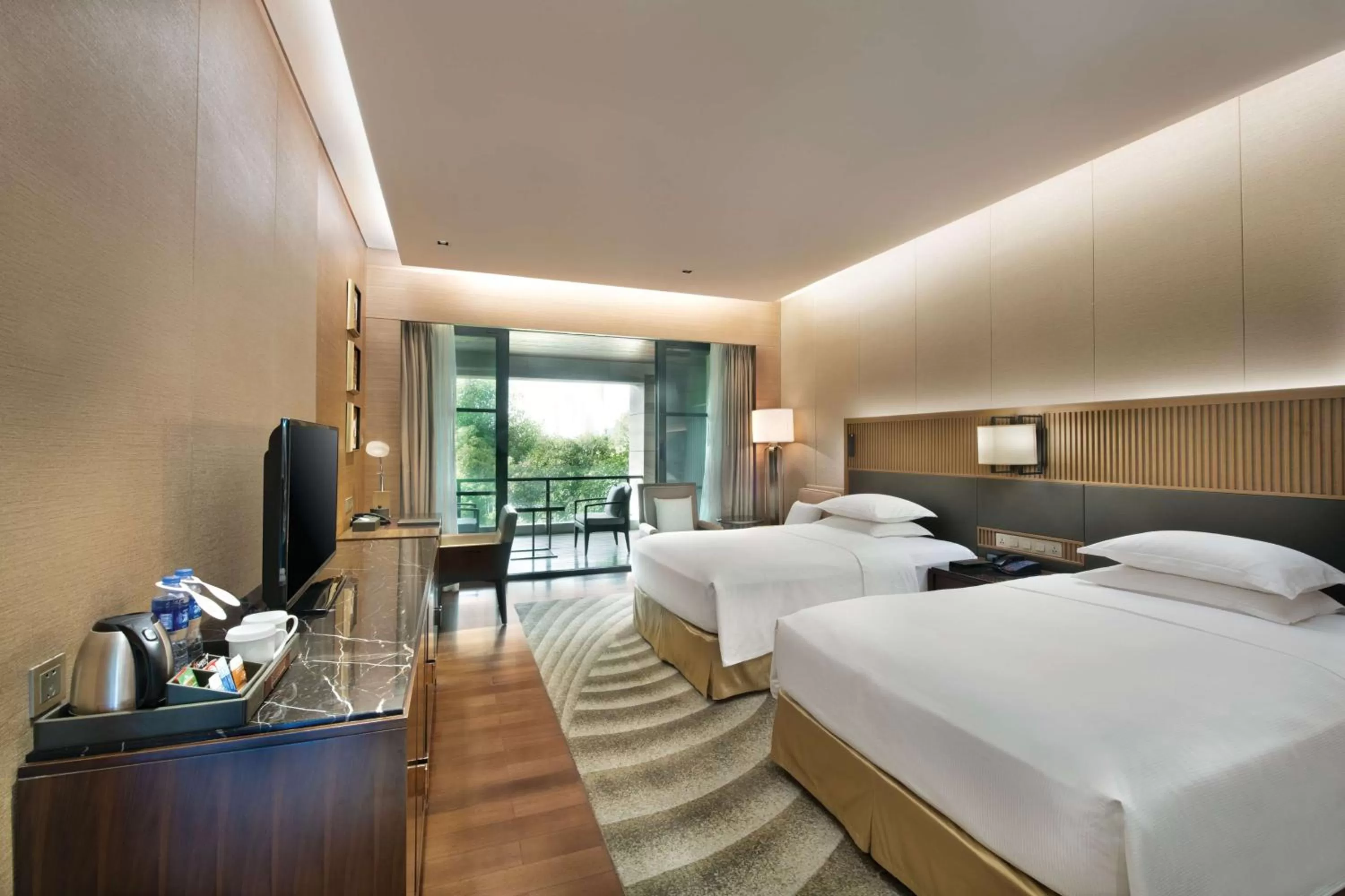 Bedroom, Bed in Hilton Wuhan Optics Valley