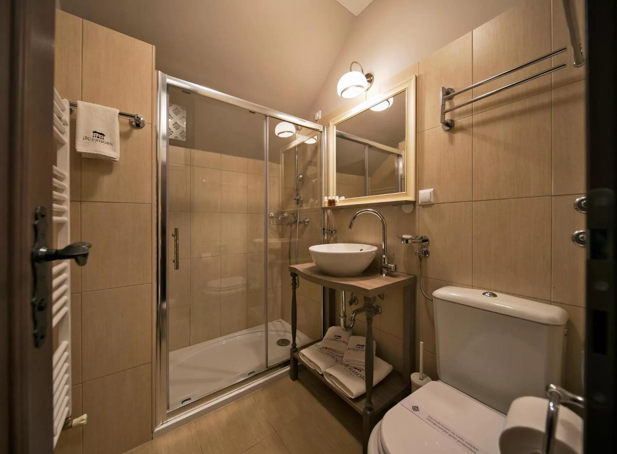 Bathroom in Hotel Jägerhorn