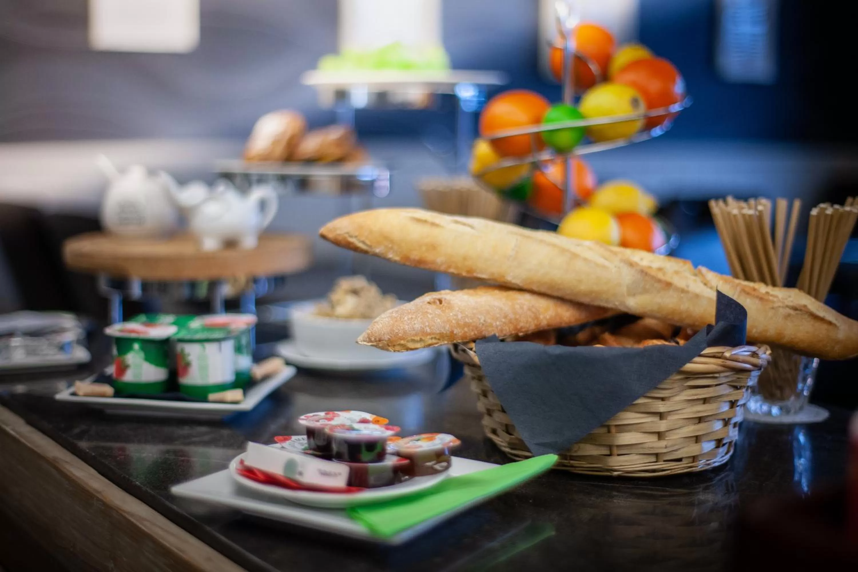 Food and drinks in Hotel La Chaumiere