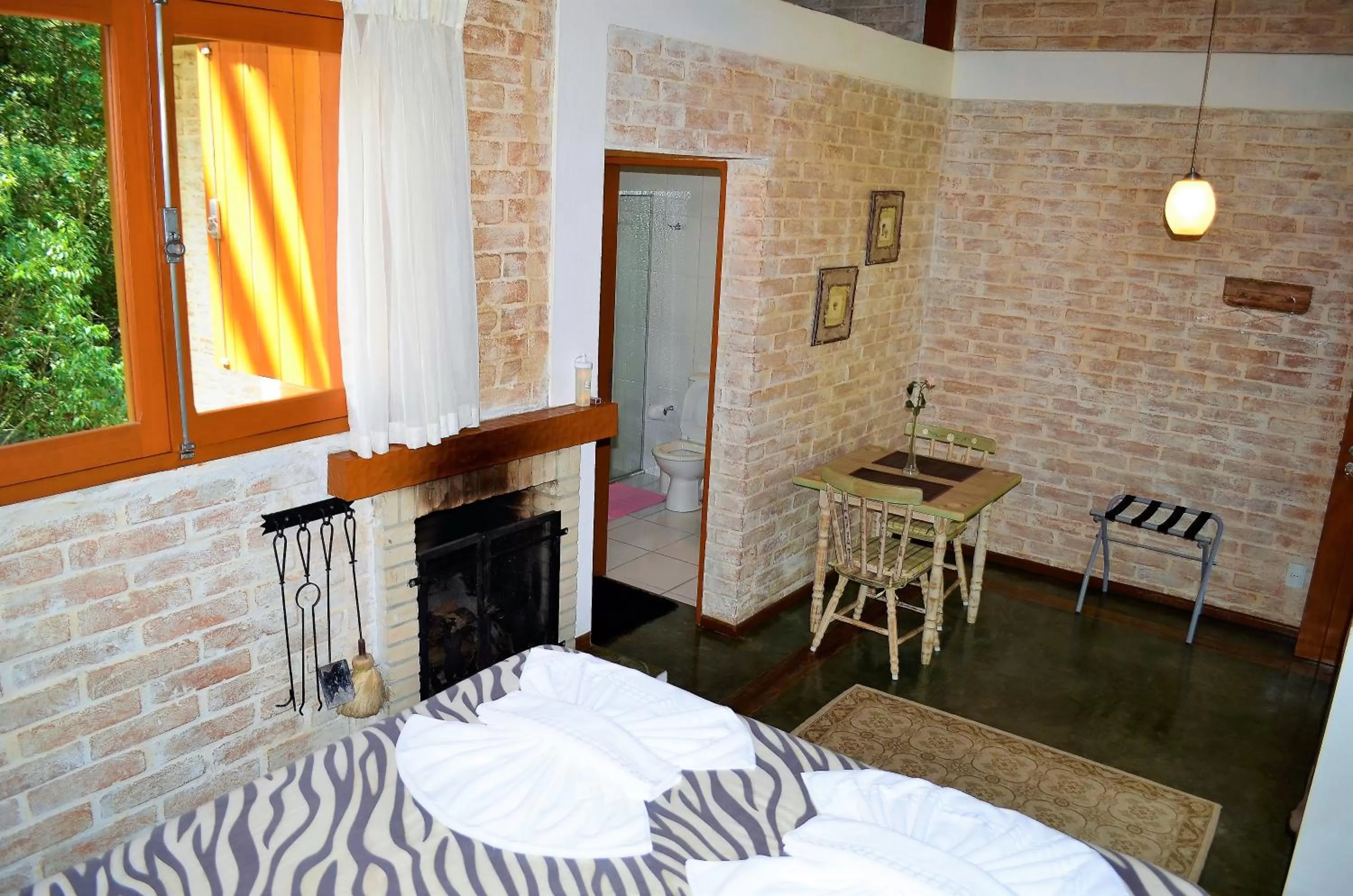 Bed in Pousada Toca Da Coruja