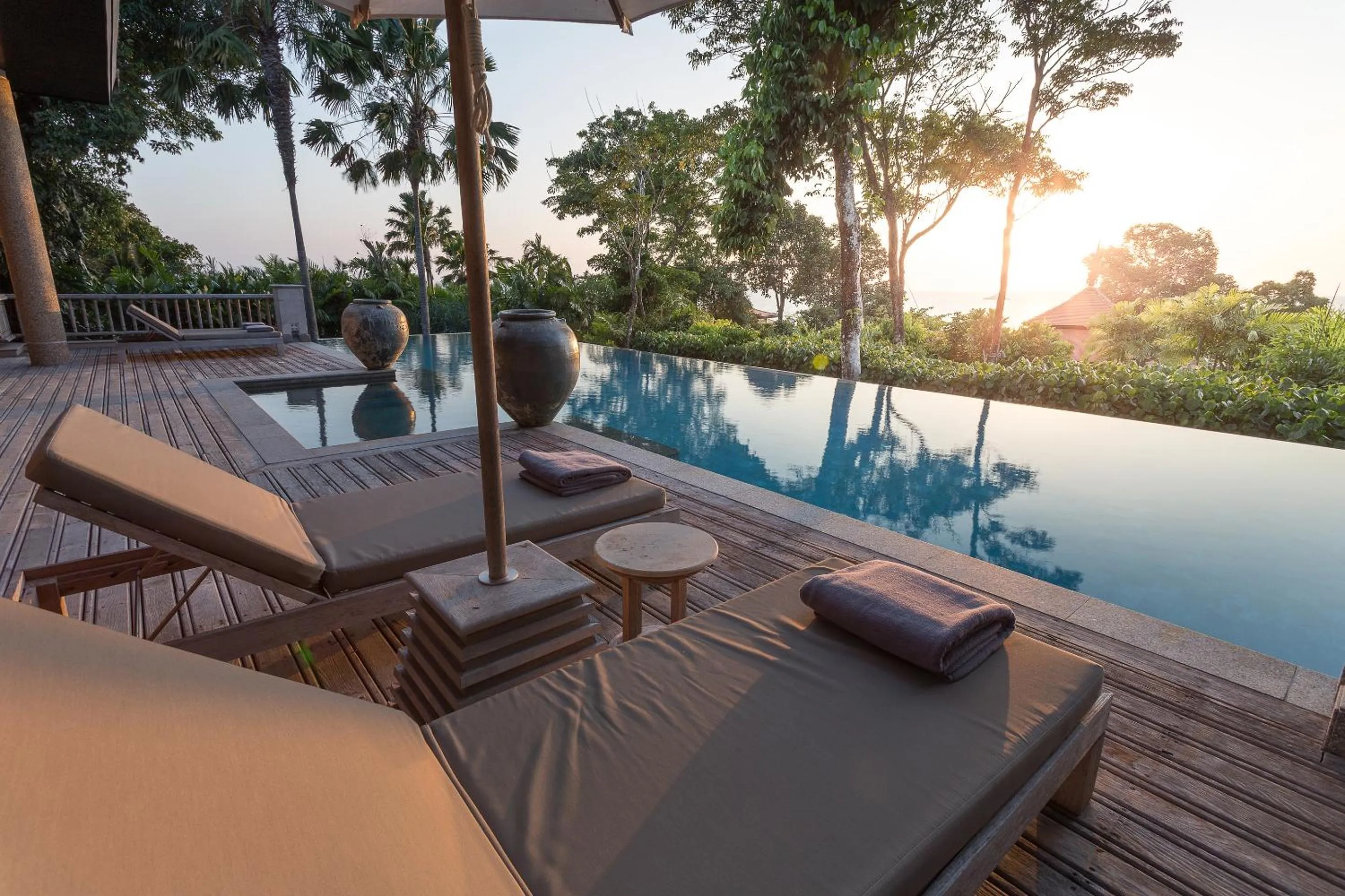 Balcony/Terrace in Trisara Villas & Residences Phuket