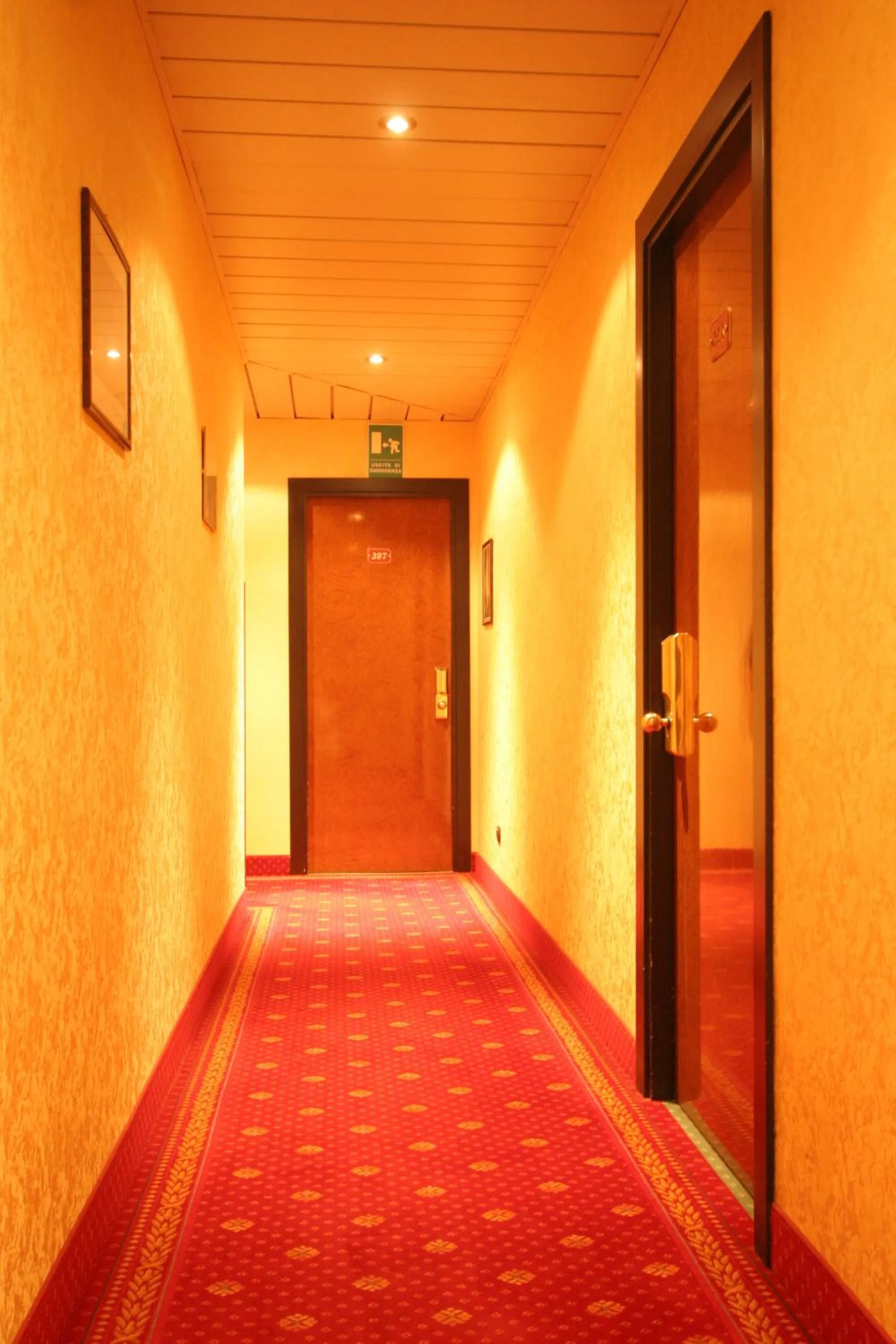 Decorative detail in Hotel Marco Polo Rome