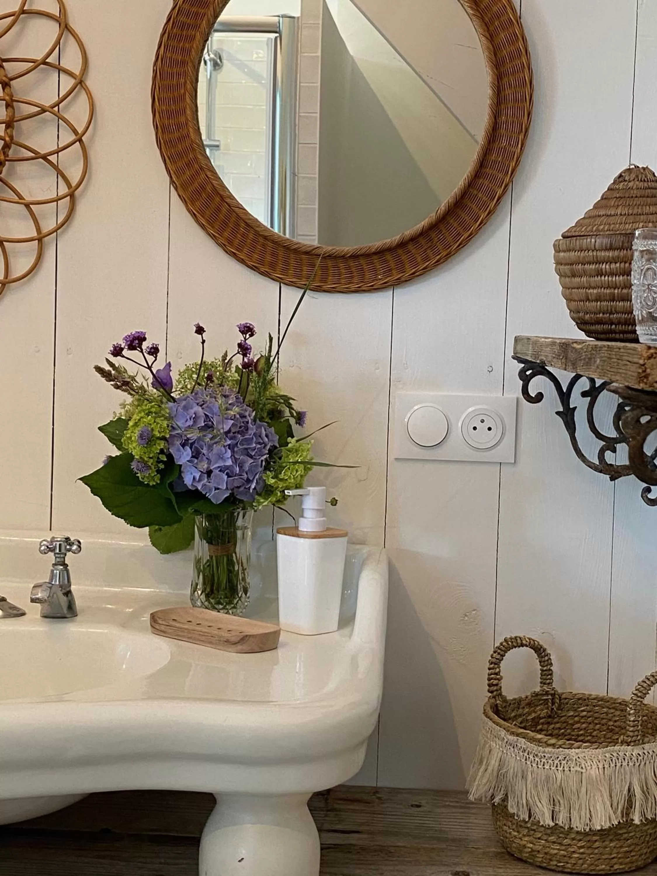 Bathroom in La maison du grand rocher