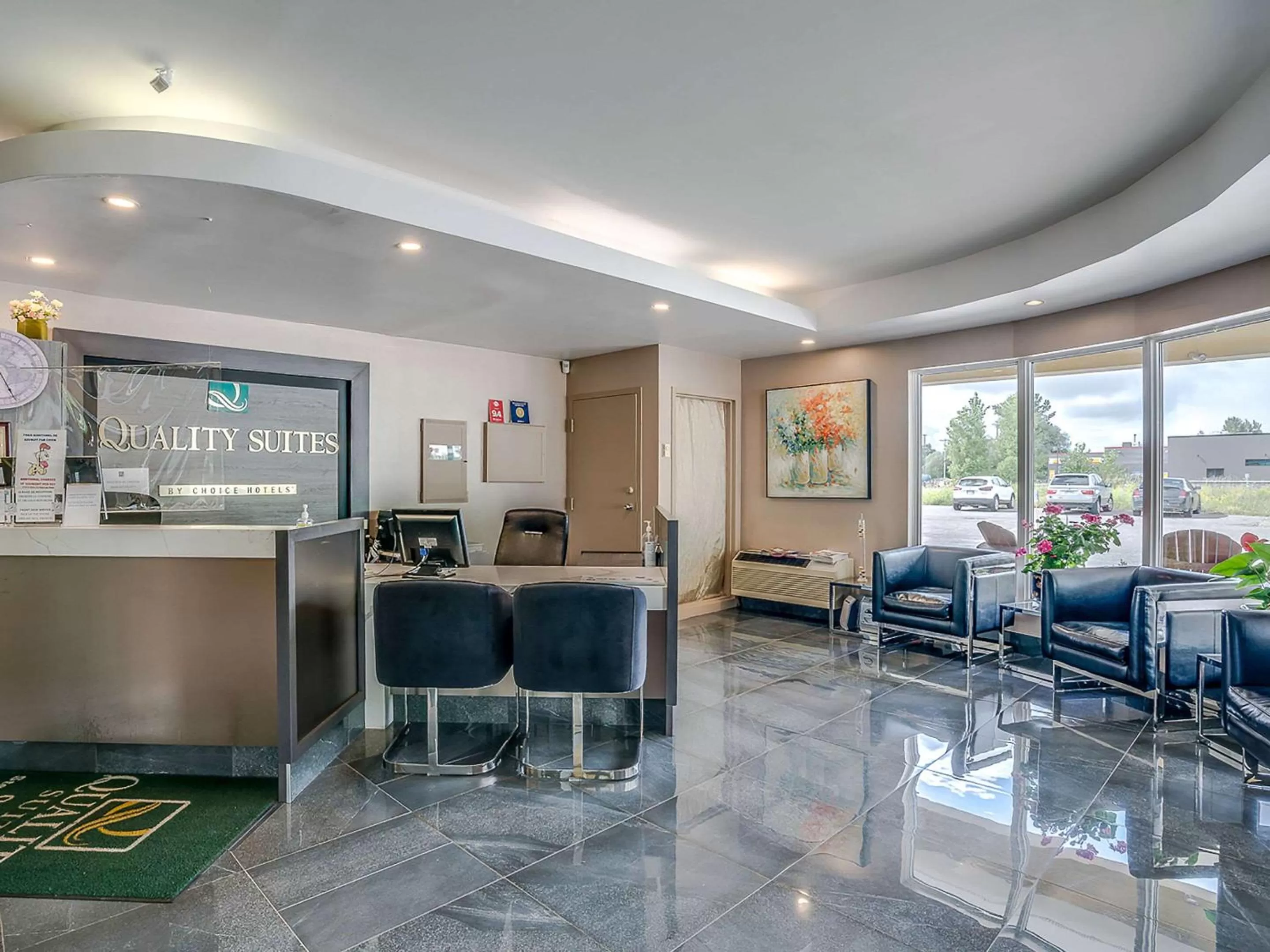 Lobby or reception in Quality Suites
