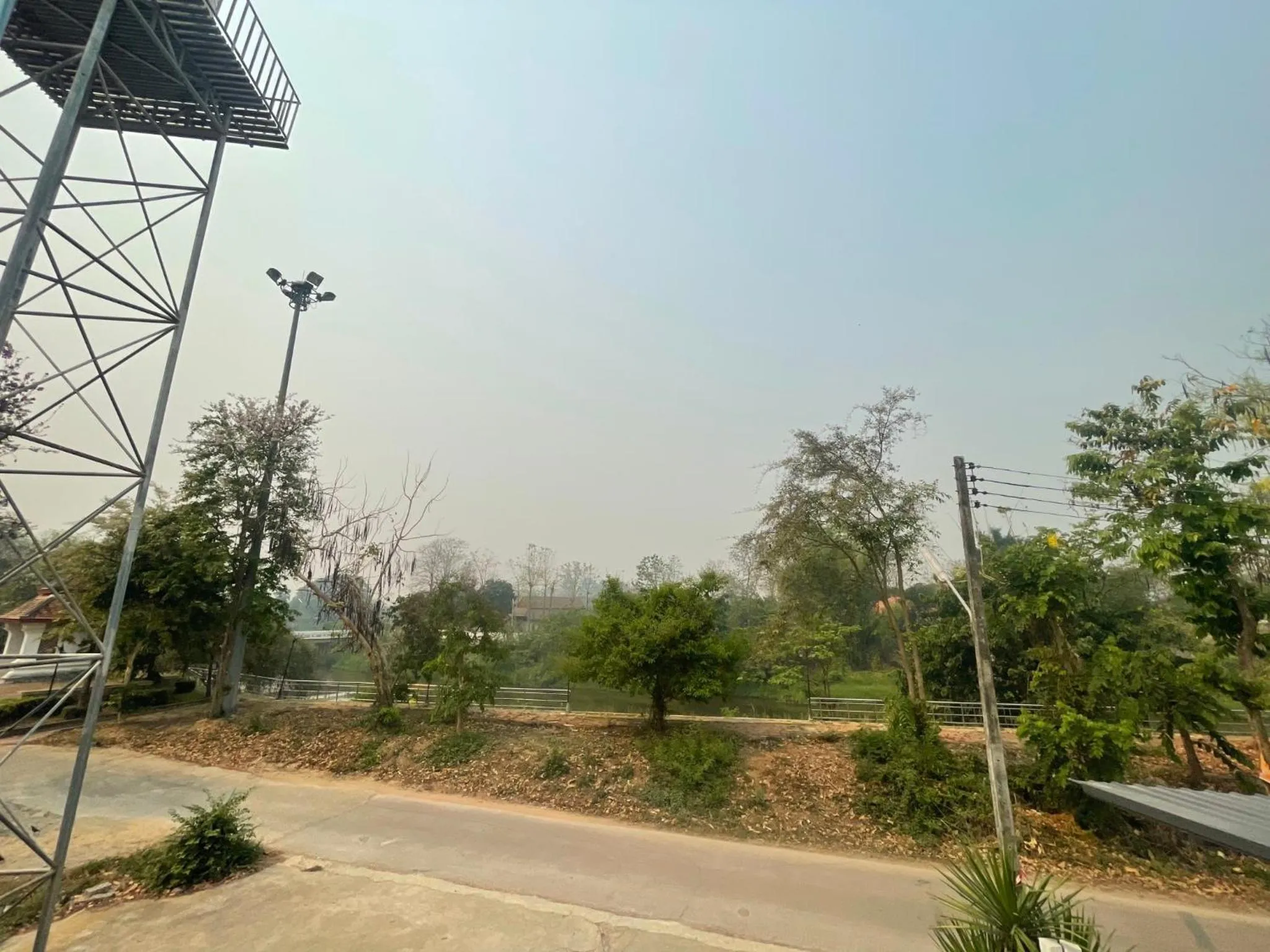 Quiet street view in Smaids Room