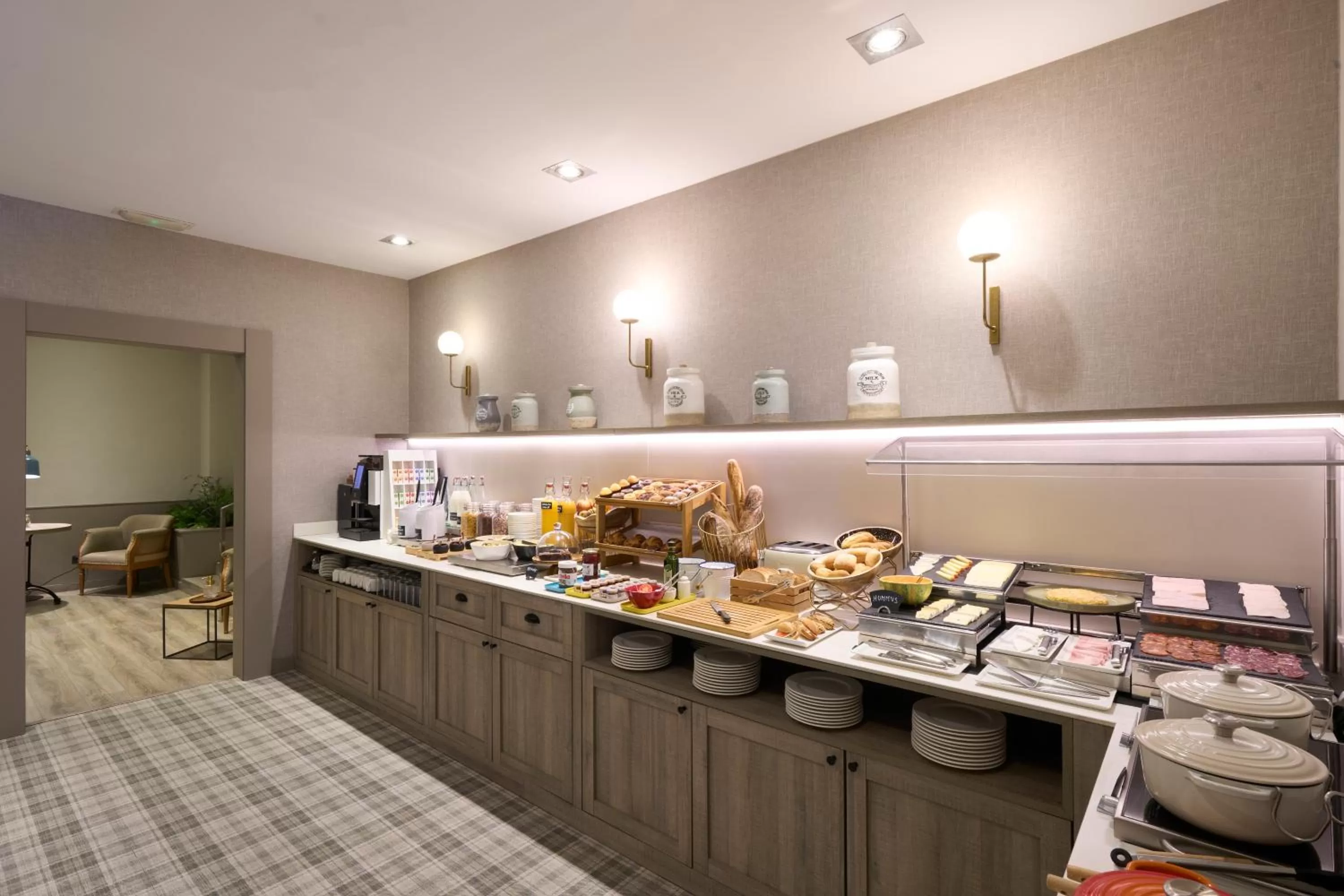 Buffet breakfast in Catalonia Castellnou