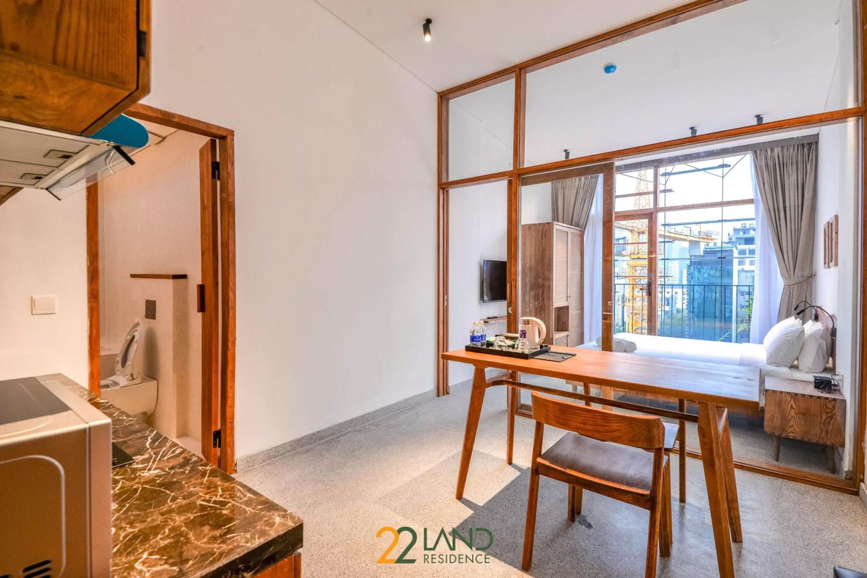 Property building in 22Land Hotel & Residence