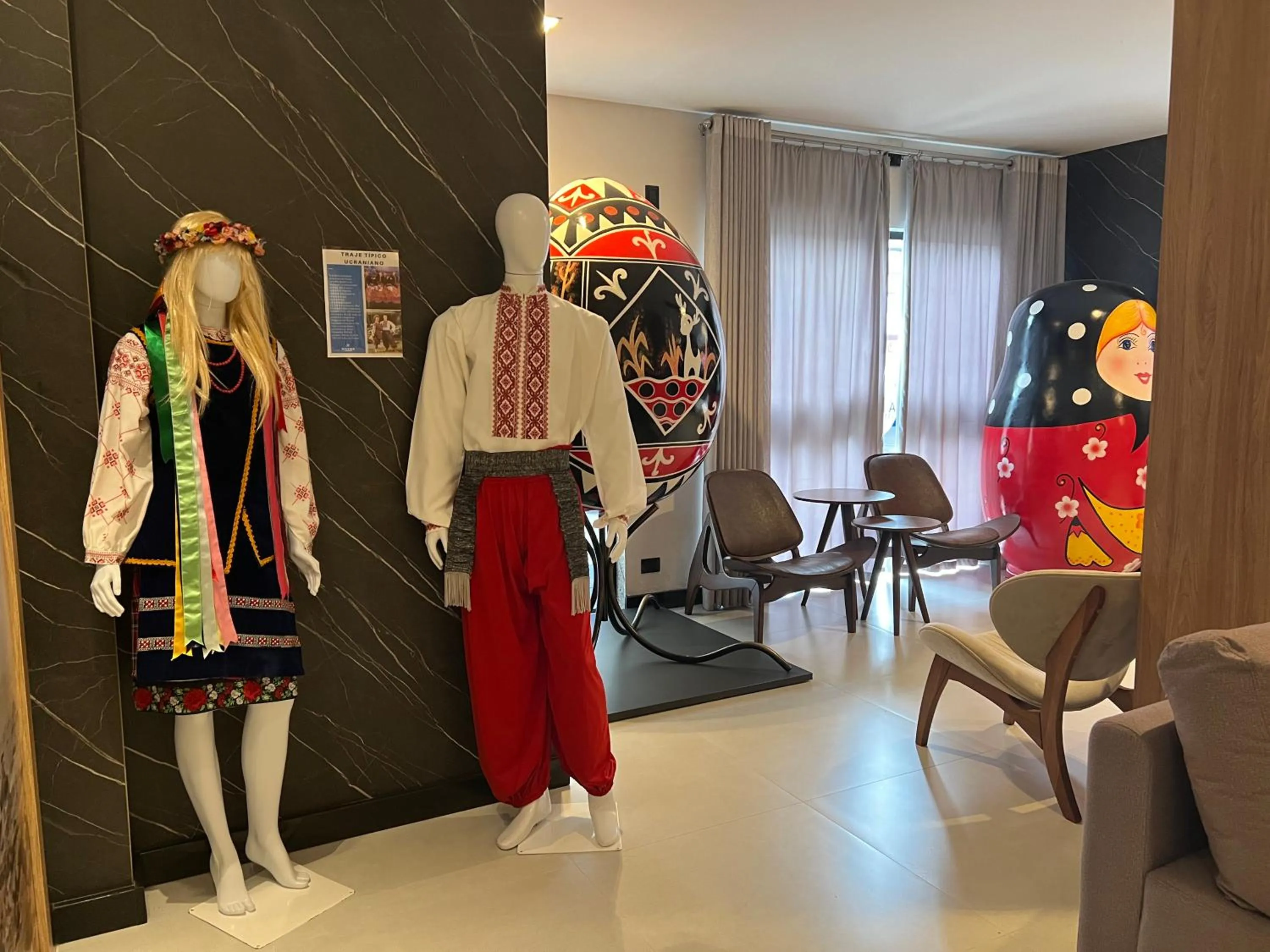 Lobby or reception in Mayná Hotel Prudentópolis Centro