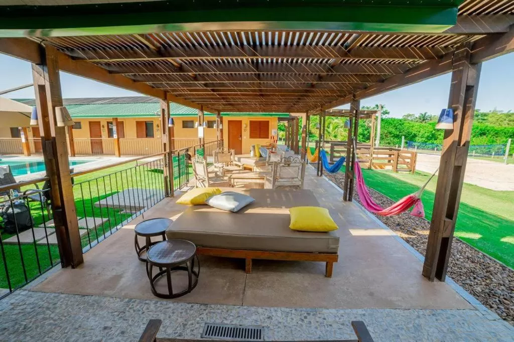 Patio in Bonito Ecotel