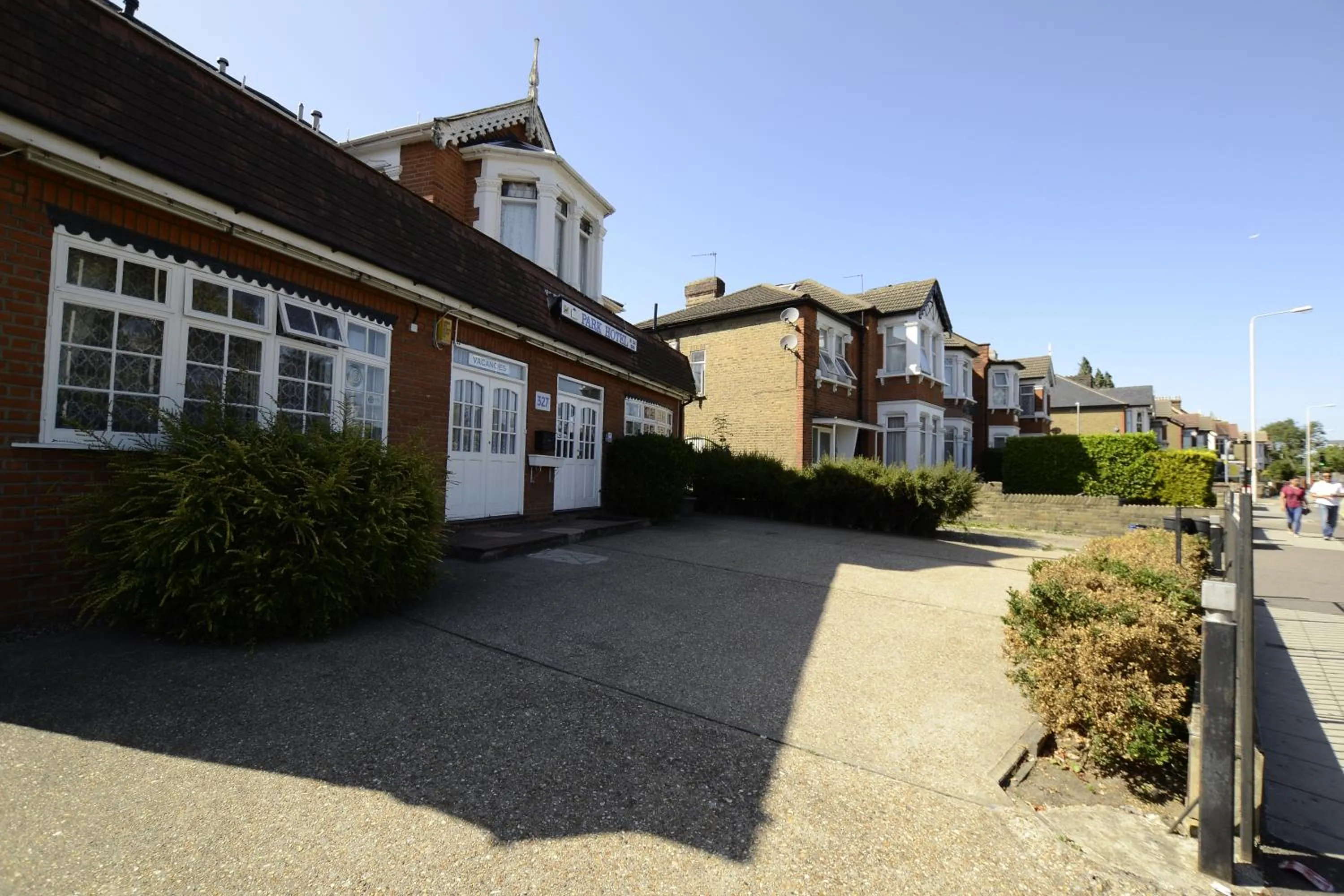 Facade/entrance in Park Hotel