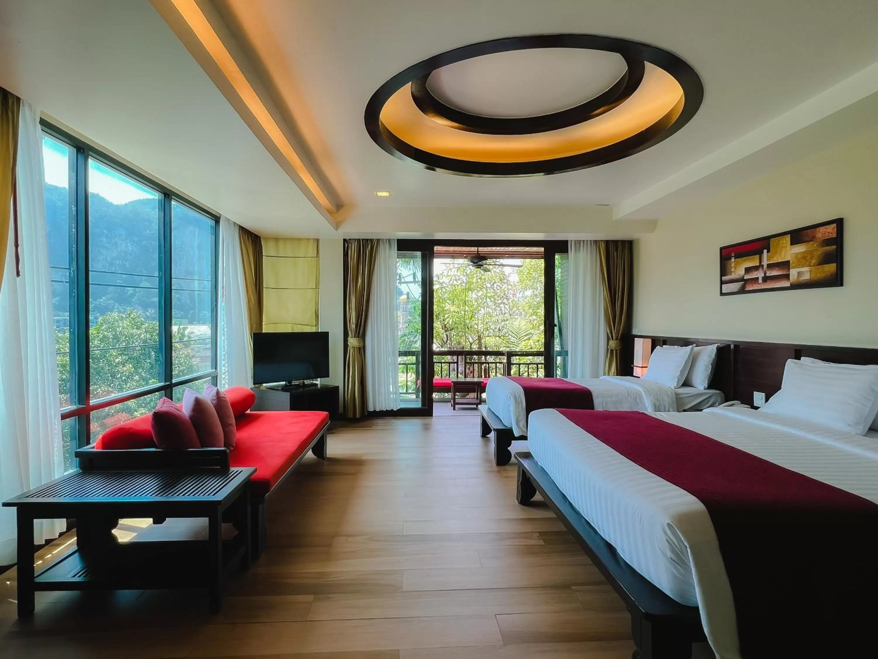 Photo of the whole room, Bed in Aonang Phu Pi Maan Resort & Spa