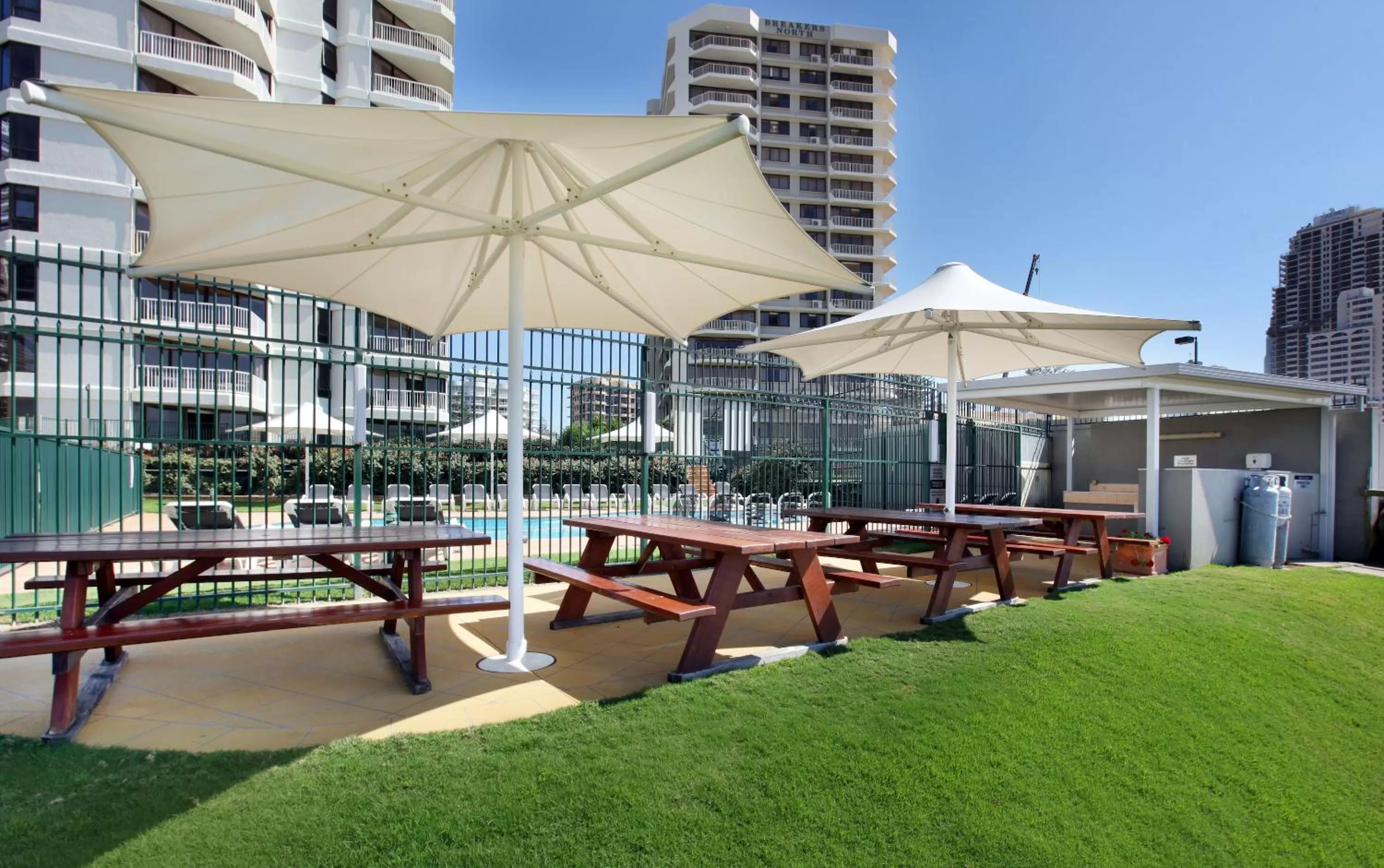 BBQ facilities in The Breakers