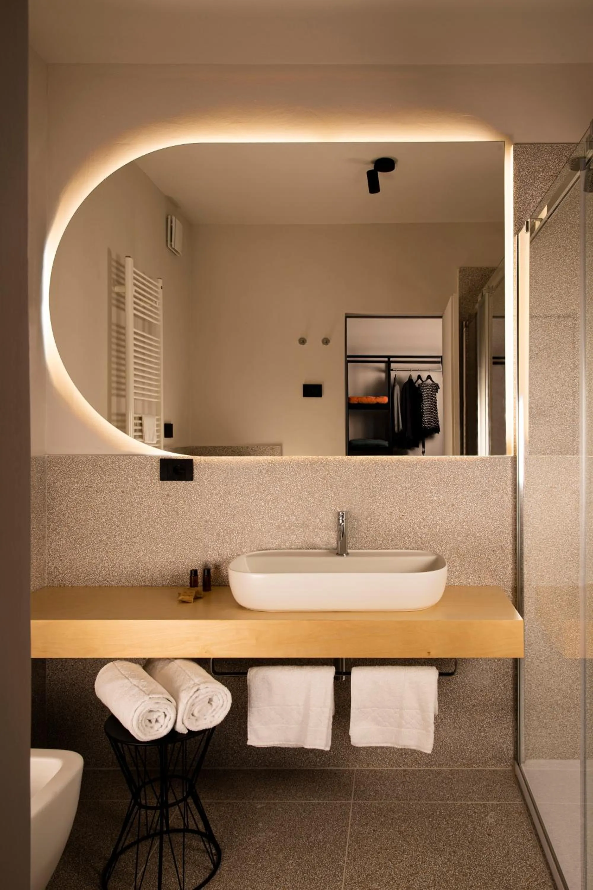 Bathroom in Elide Design Hotel