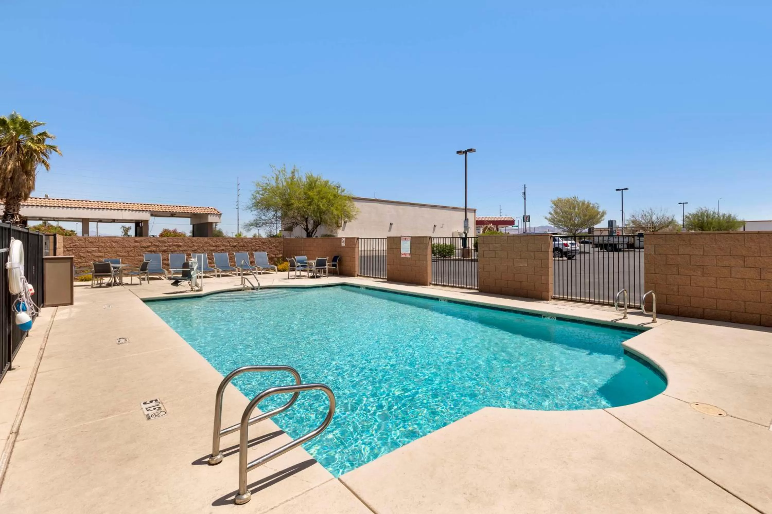 Pool view in Best Western Plus Henderson Hotel