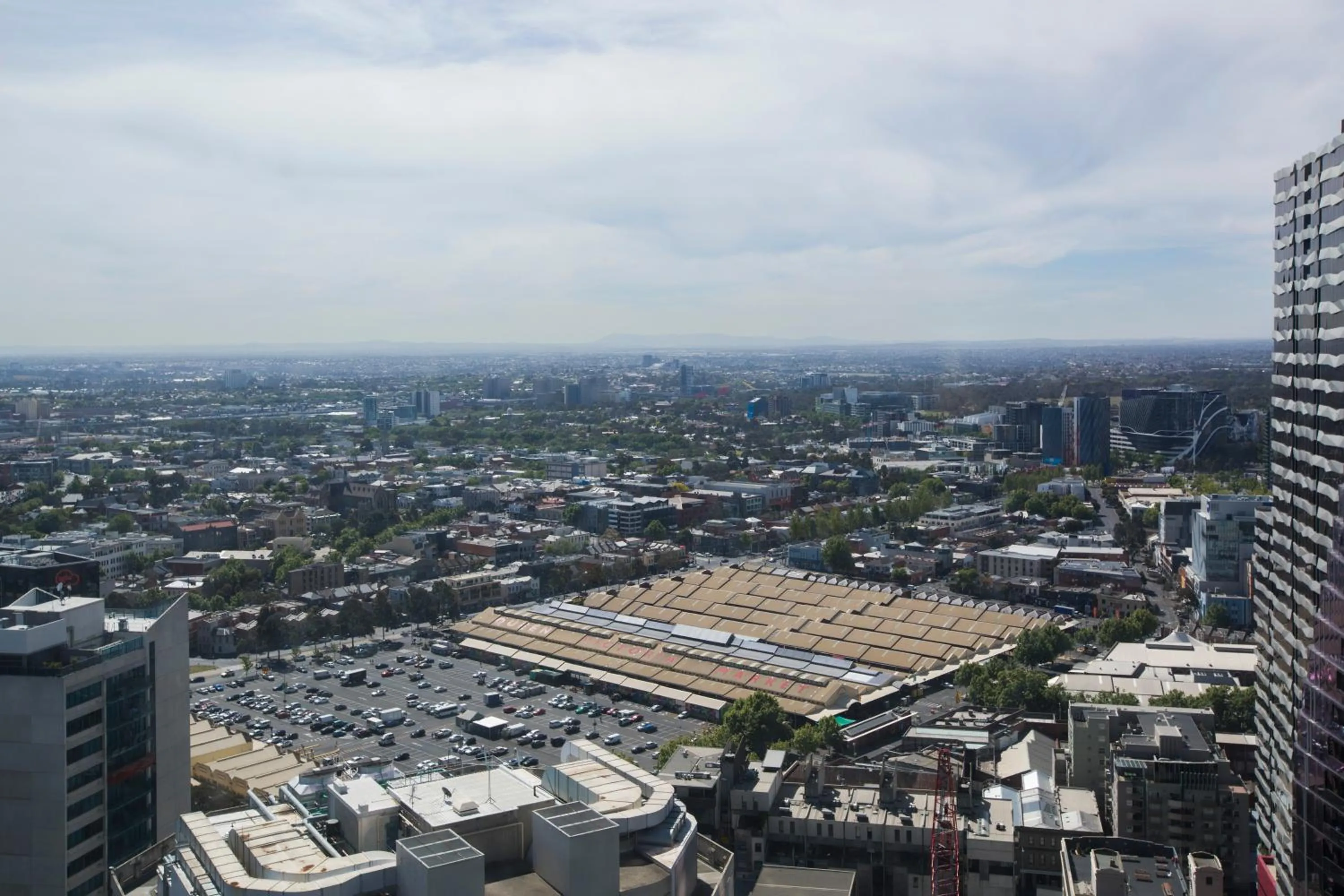 City view in Platinum City Serviced Apartments