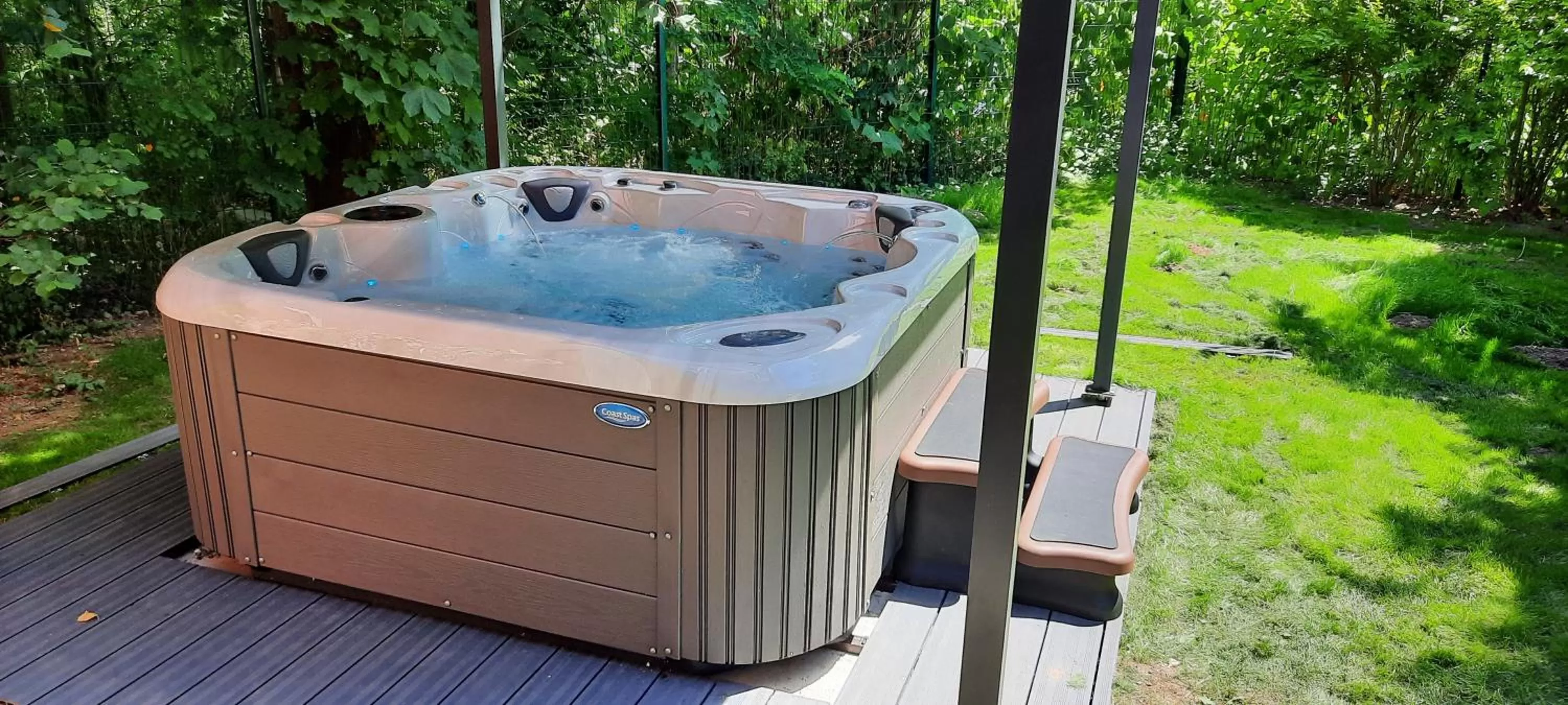 Hot Tub in Résidence Les Rives de la Fecht - Colmar Ouest