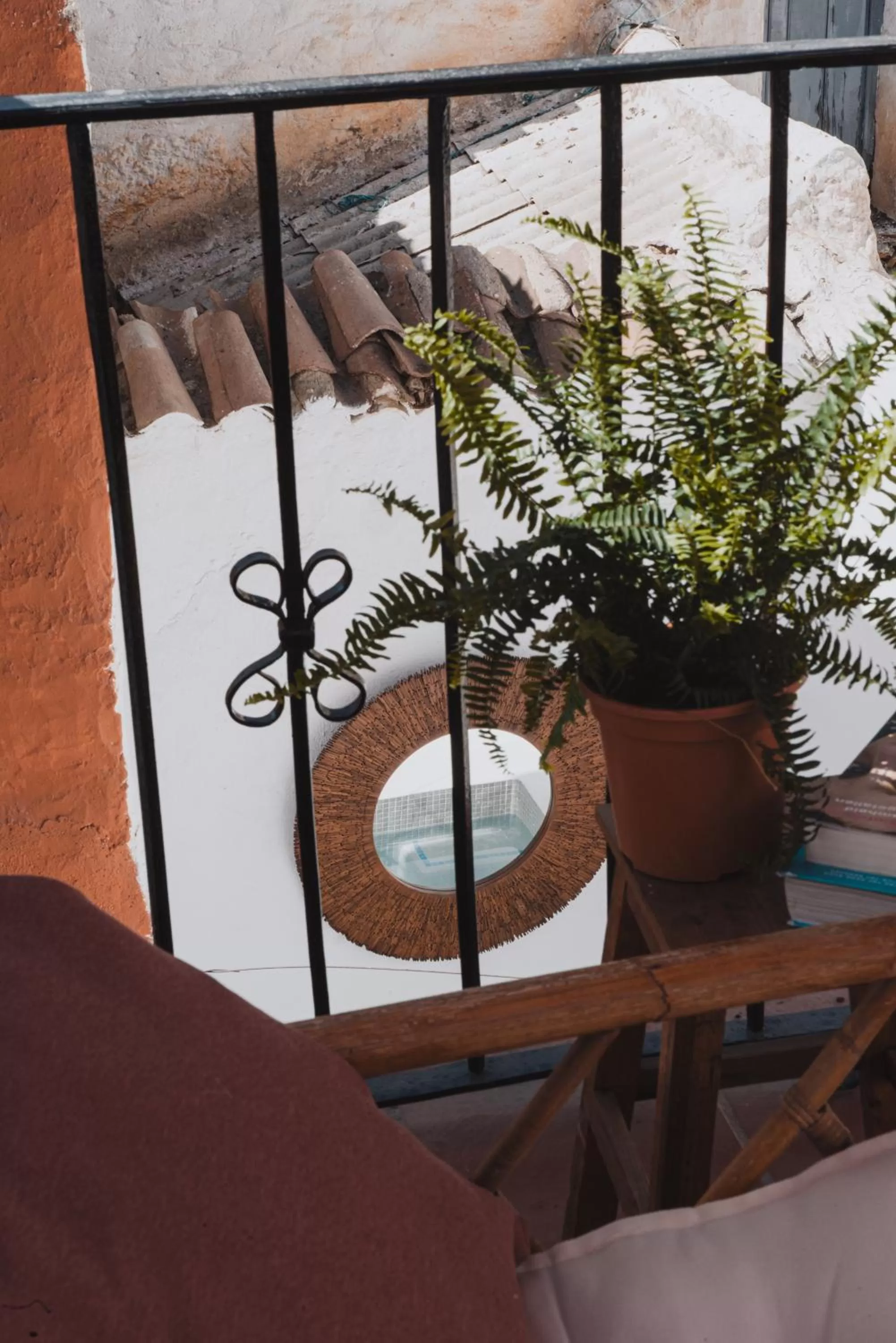 Patio in Encanto Guesthouse