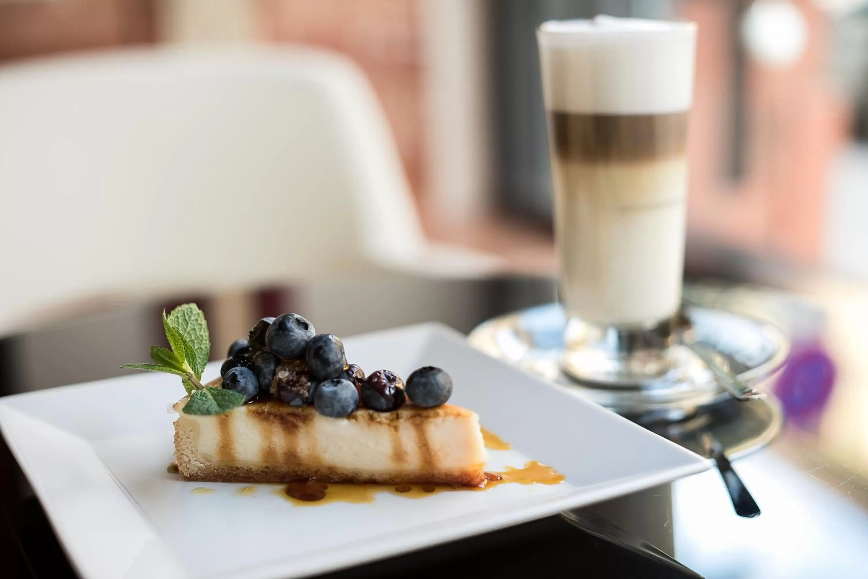Food close-up in Majestic Plaza Hotel Prague