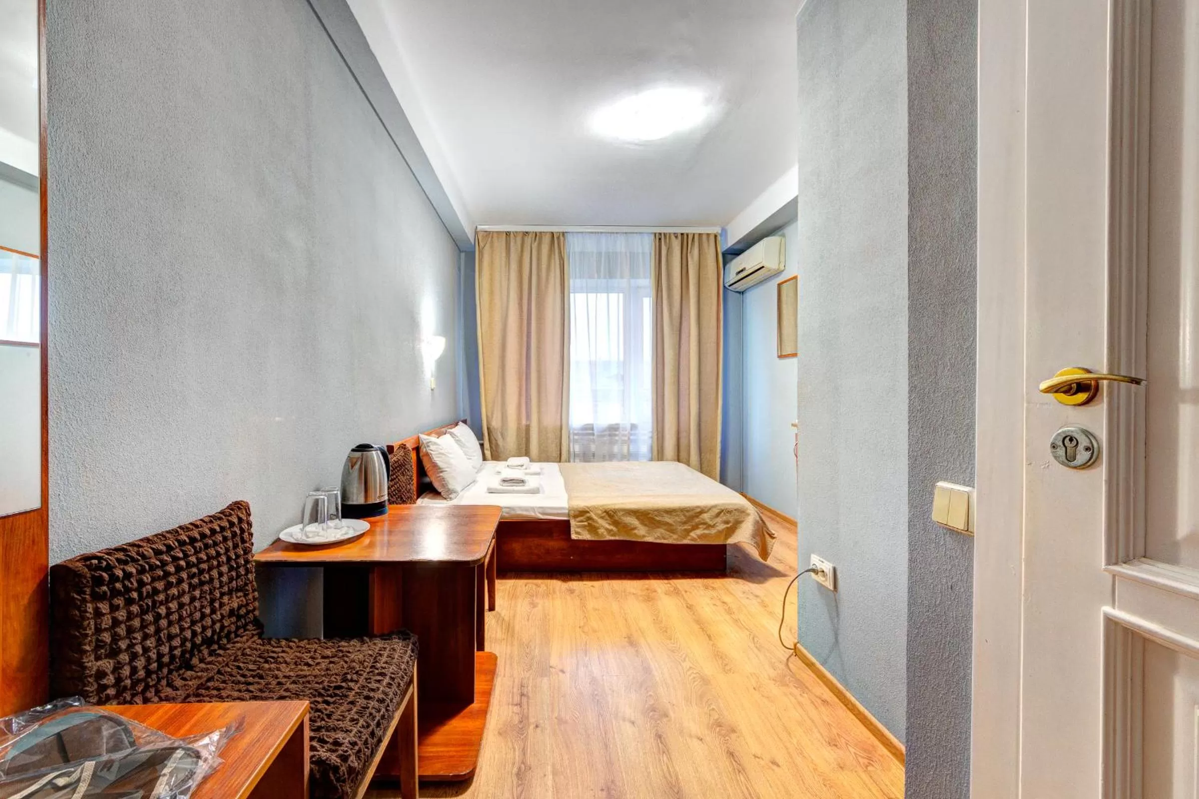 Photo of the whole room, Bed in Holosiyvsky Hotel
