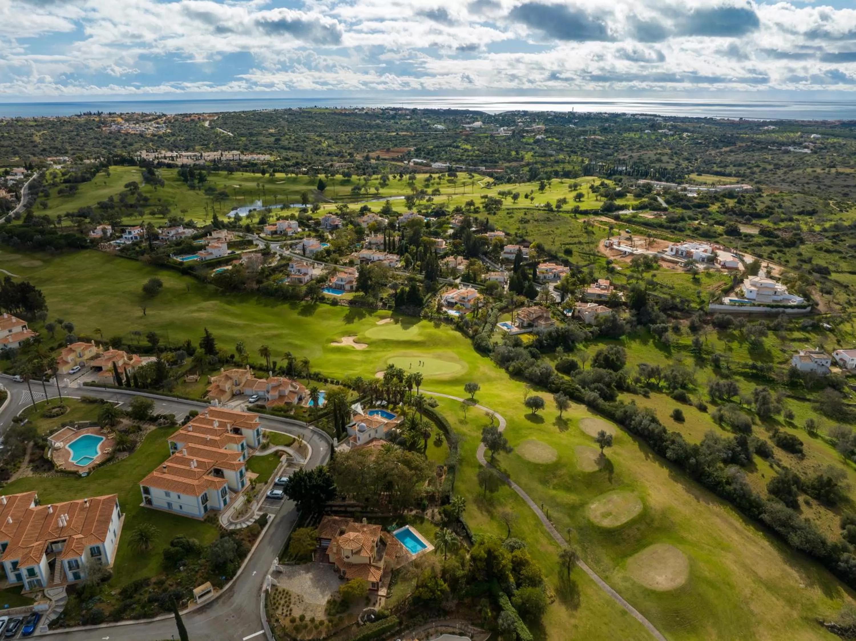 Bird's eye view in Pestana Carvoeiro Golfe - AL
