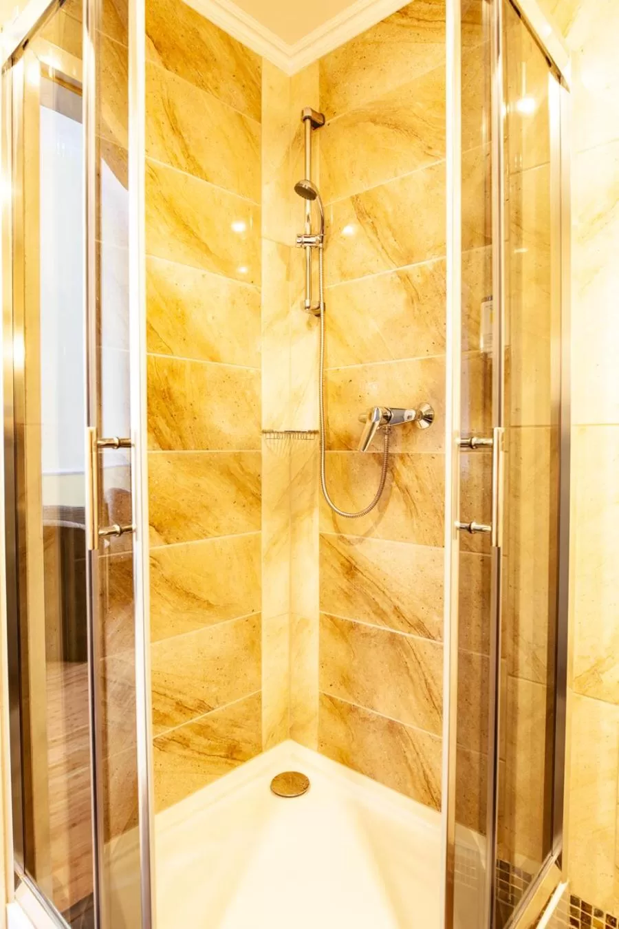 Shower in Hotel Silesia