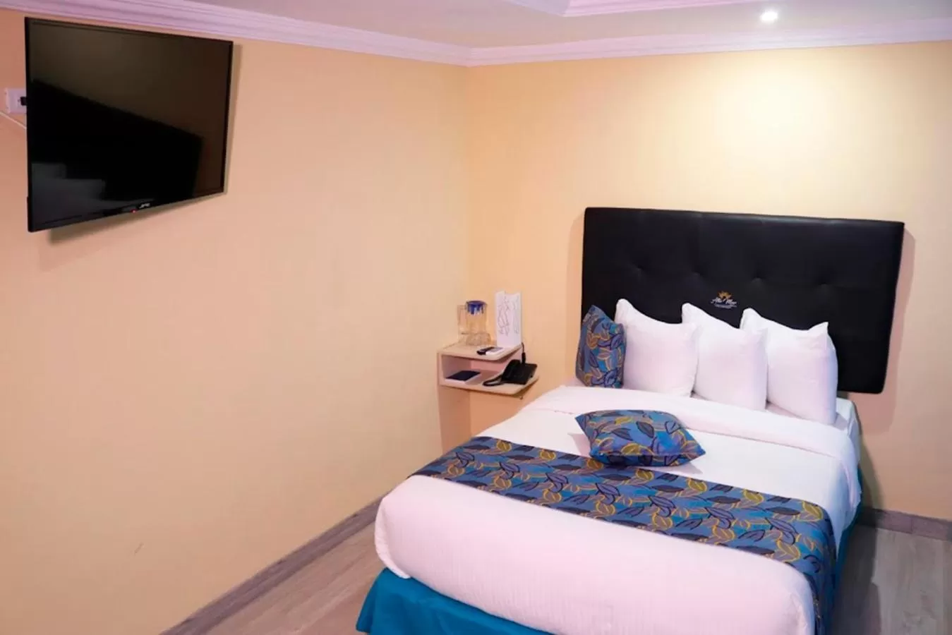 Bed in Hotel Alto Mar