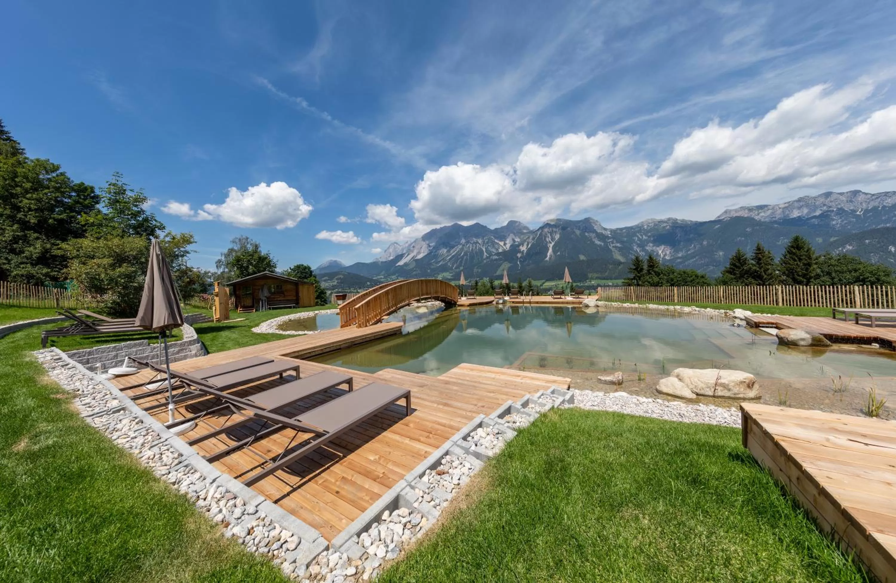 Swimming pool in Hotel Schröckerhof