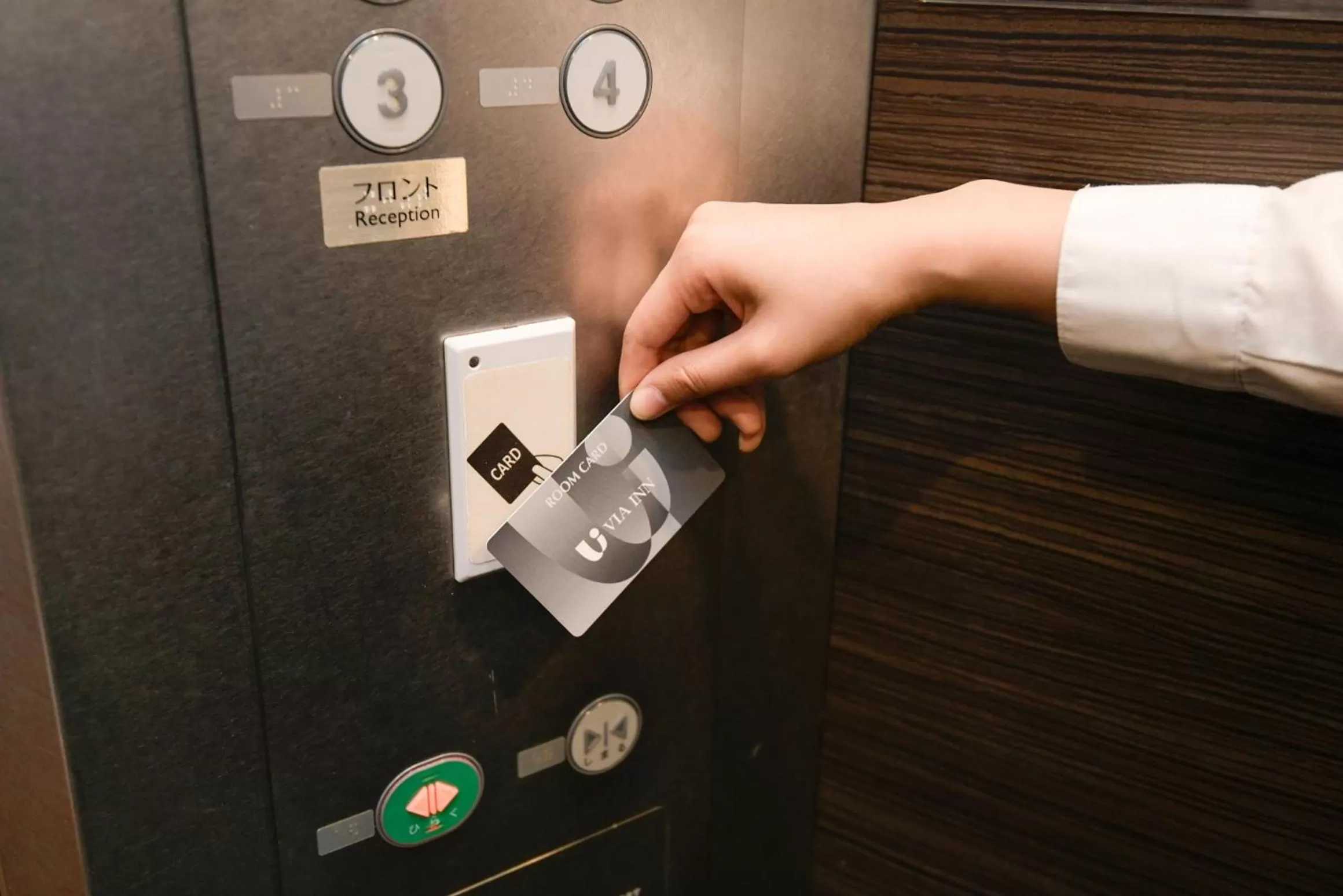 elevator in Via Inn Shinsaibashi