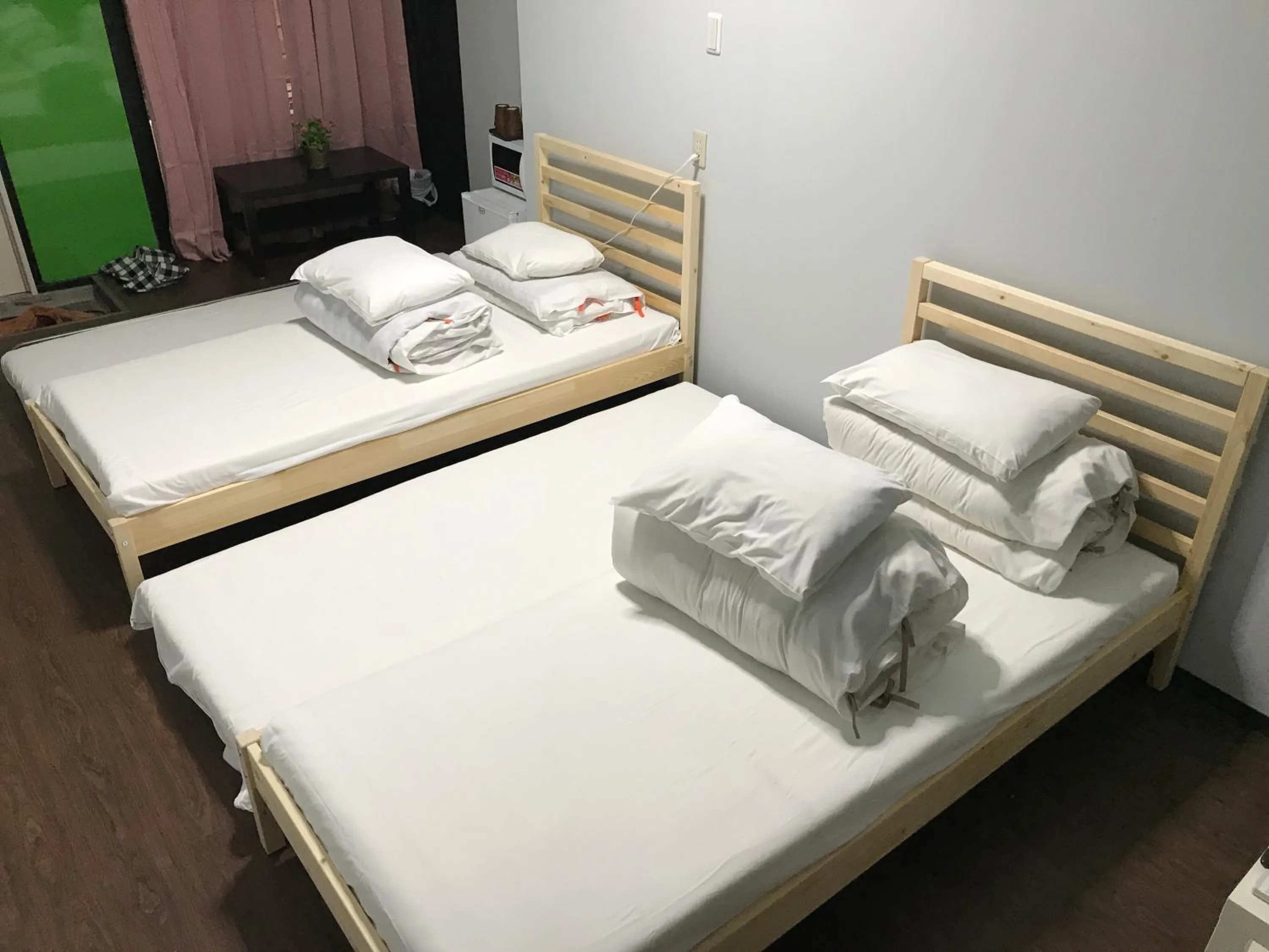 Bed in Sophiearth Apartment