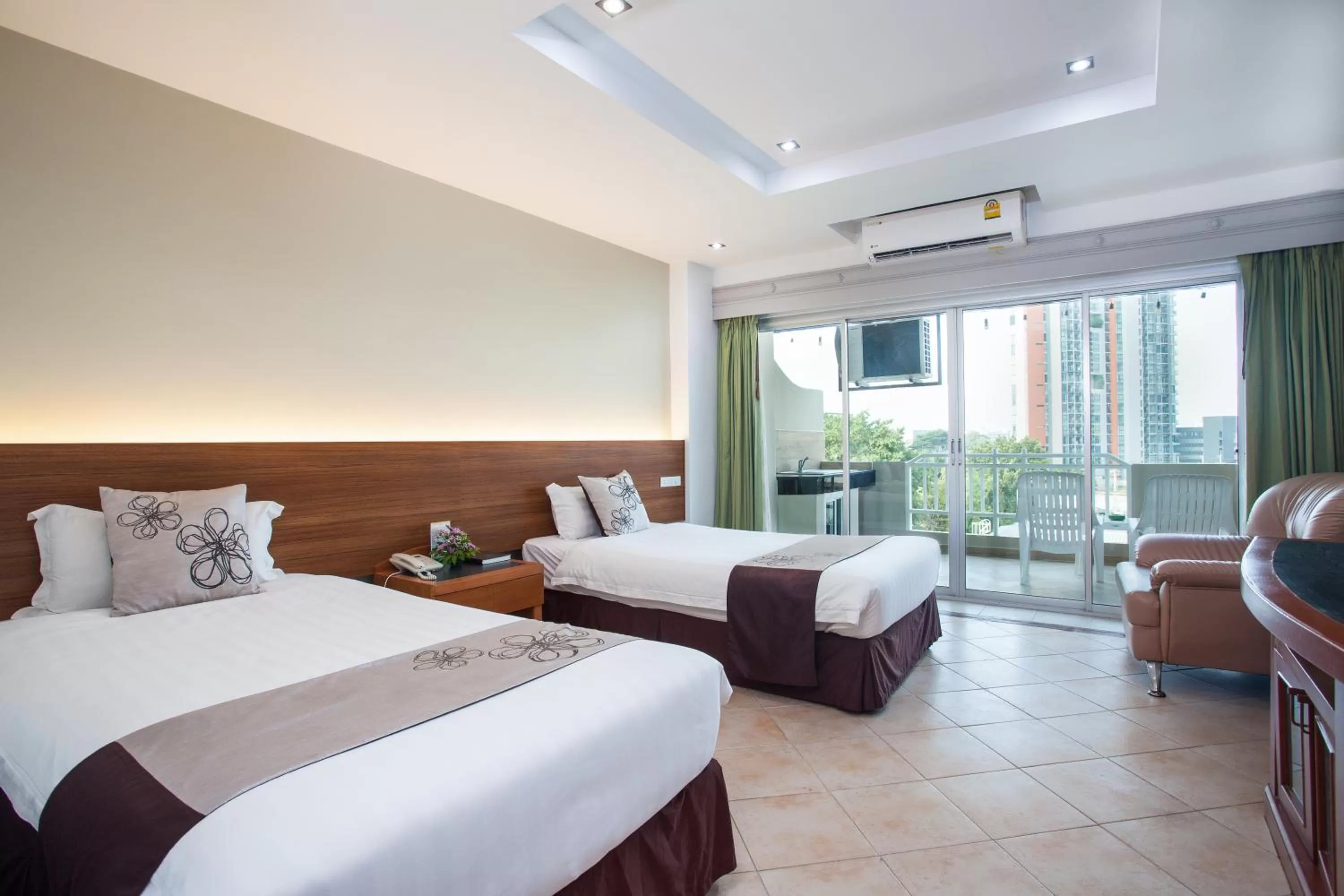 Bed in Diana Garden Resort - SHA Extra Plus