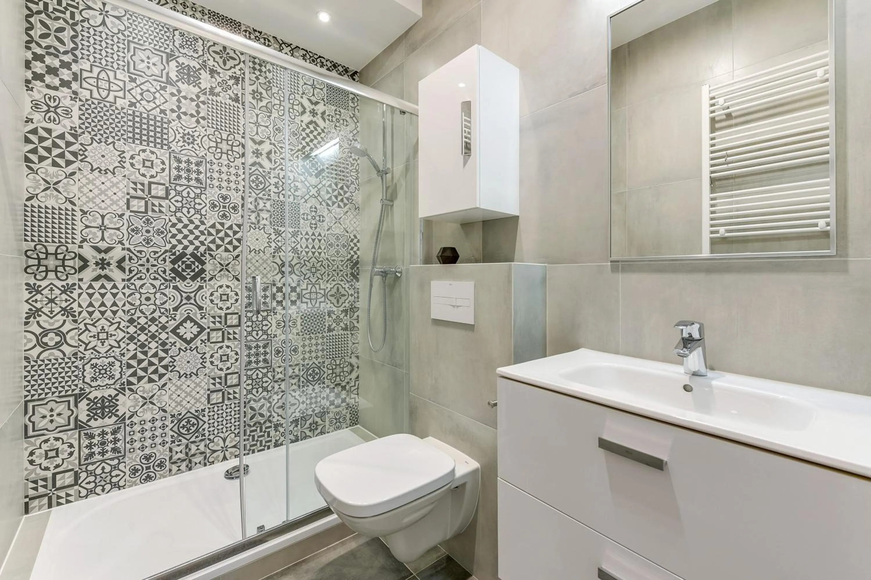 Bathroom in GRANO APARTMENTS Gdańsk Motława SPA & Wellness