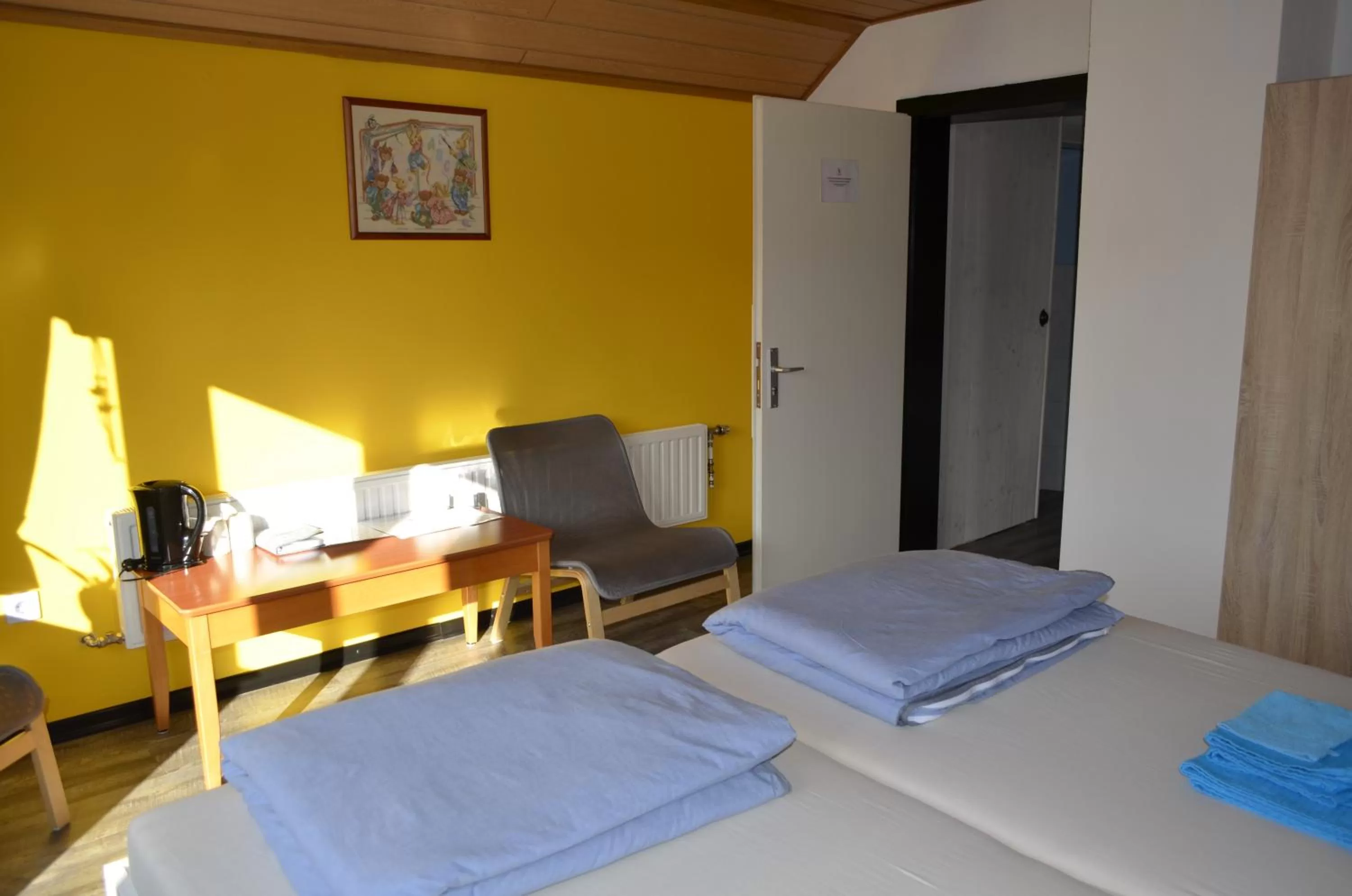 Bed in Sunrise B&B Hellenthal