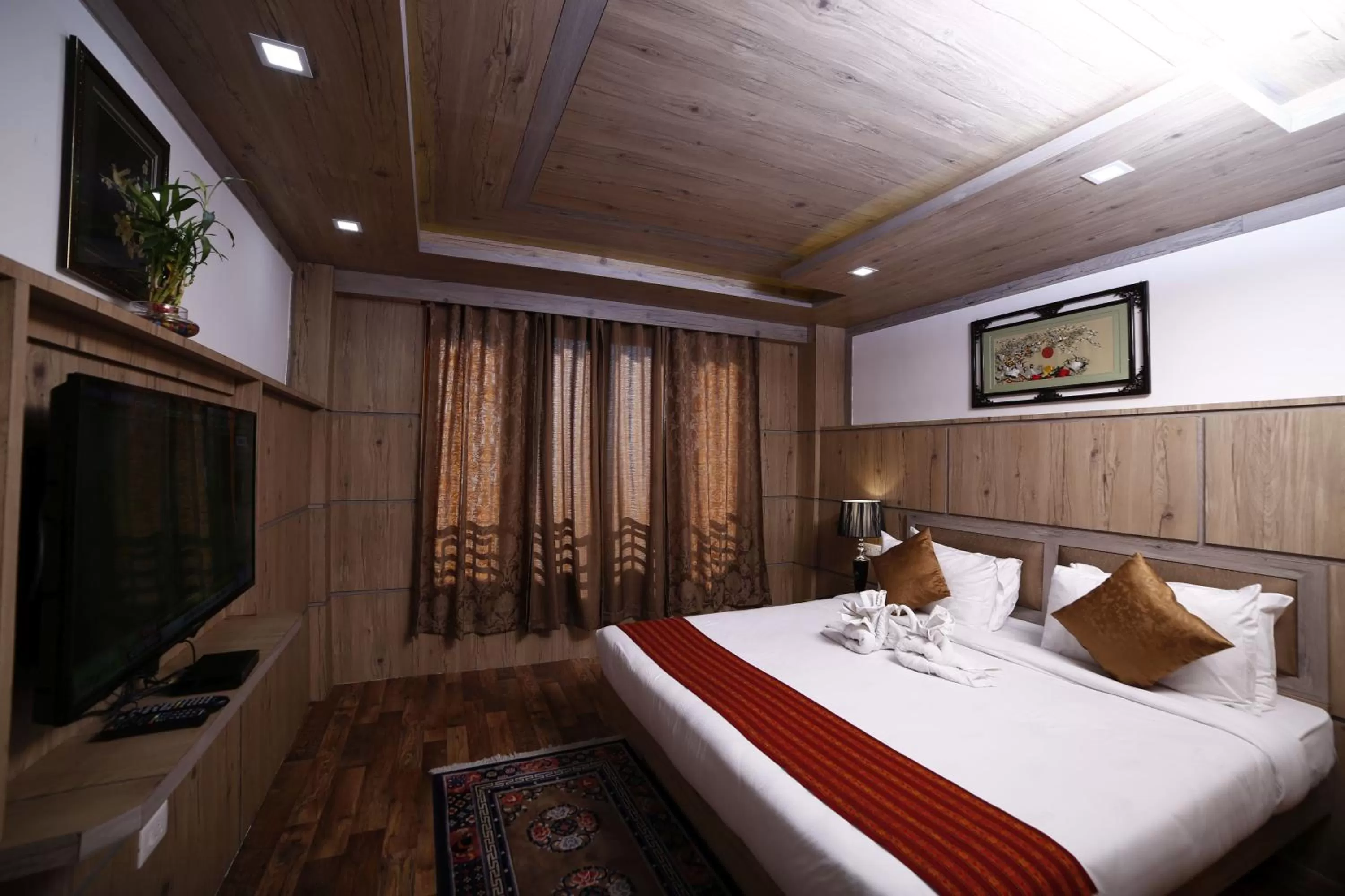 Photo of the whole room, Bed in Yangthang Heritage