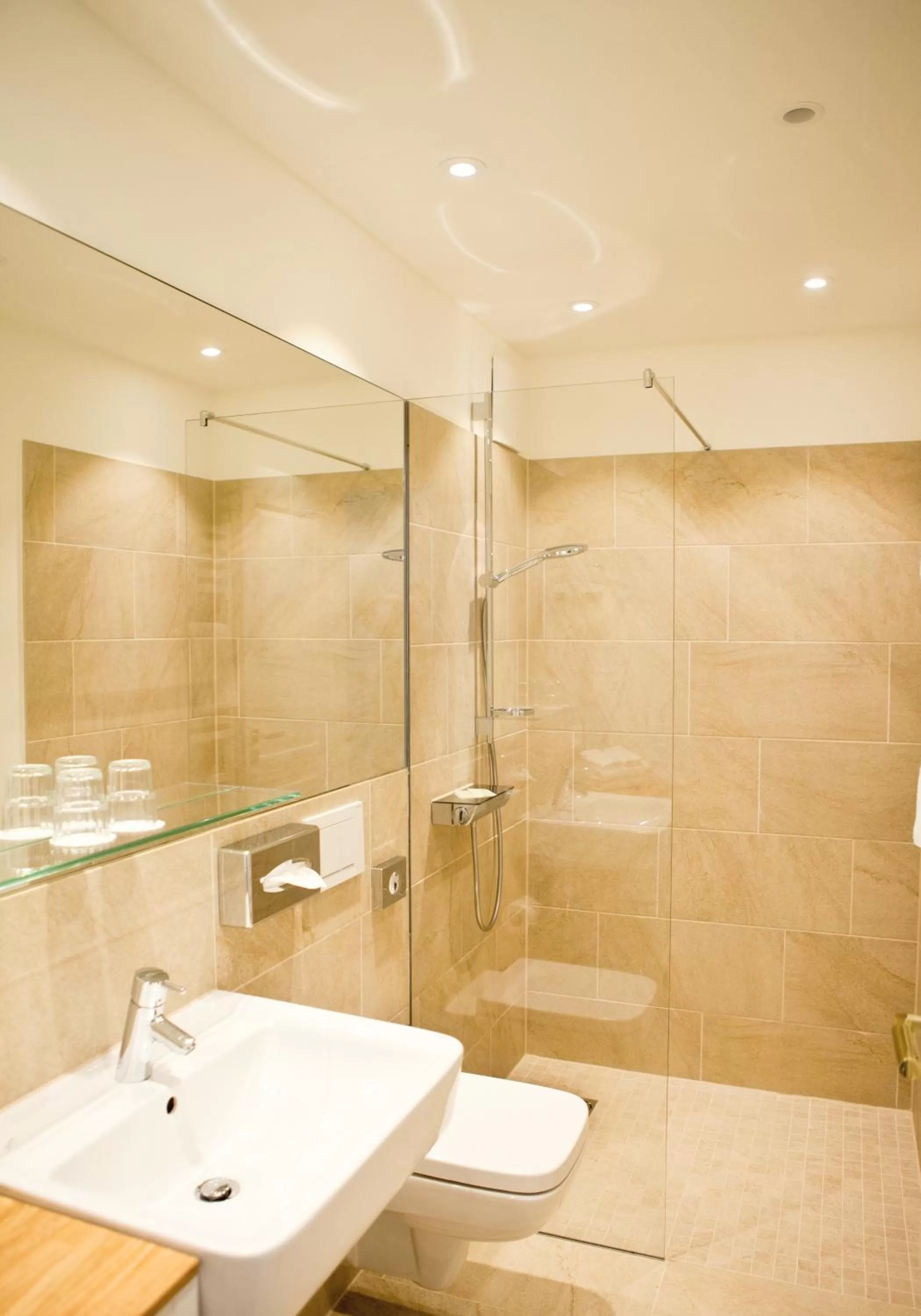 Bathroom in Fuchsbau Romantik Hotel & SPA Restaurant & FOX Bar