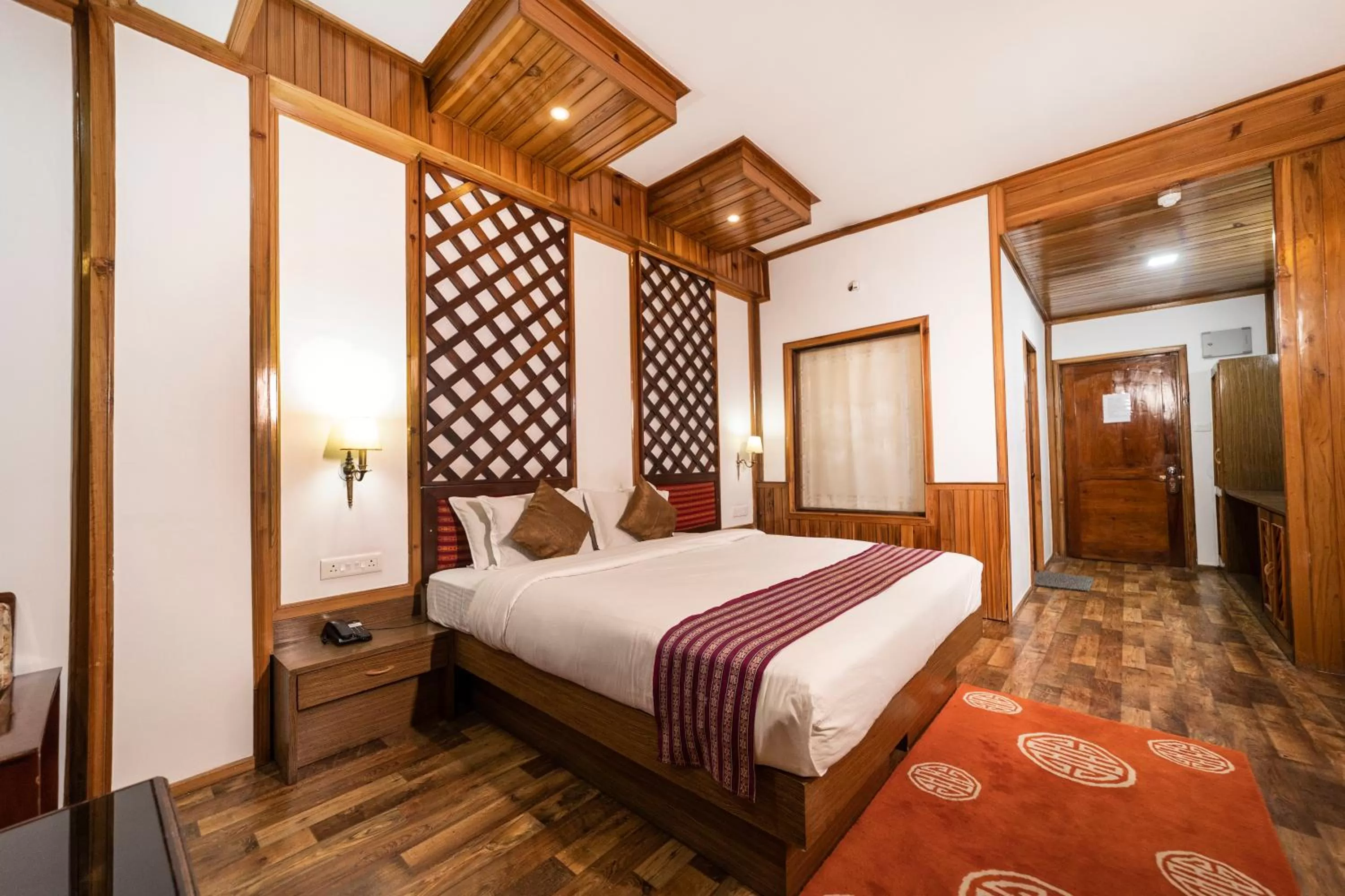 Bedroom, Bed in Yangthang Heritage