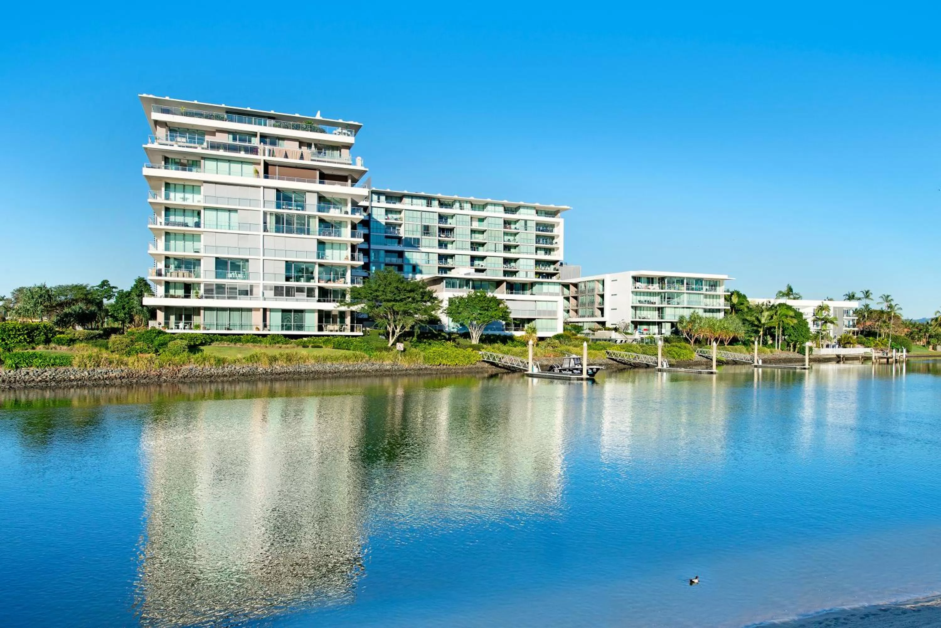 Property building in ULTIQA Freshwater Point Resort Broadbeach