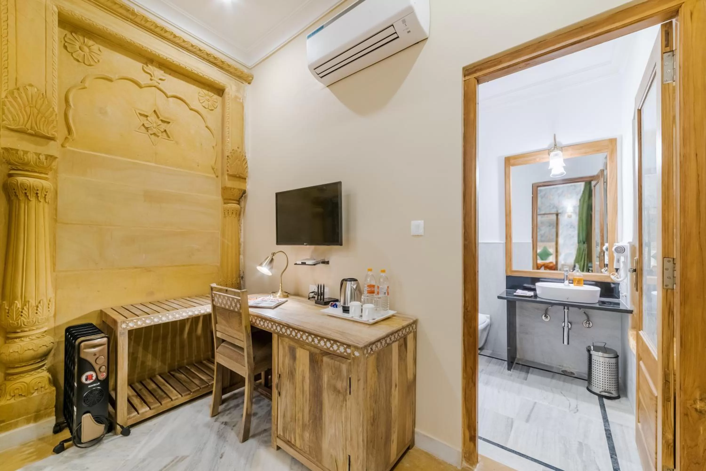 Toilet in Hotel Jasmin Haveli