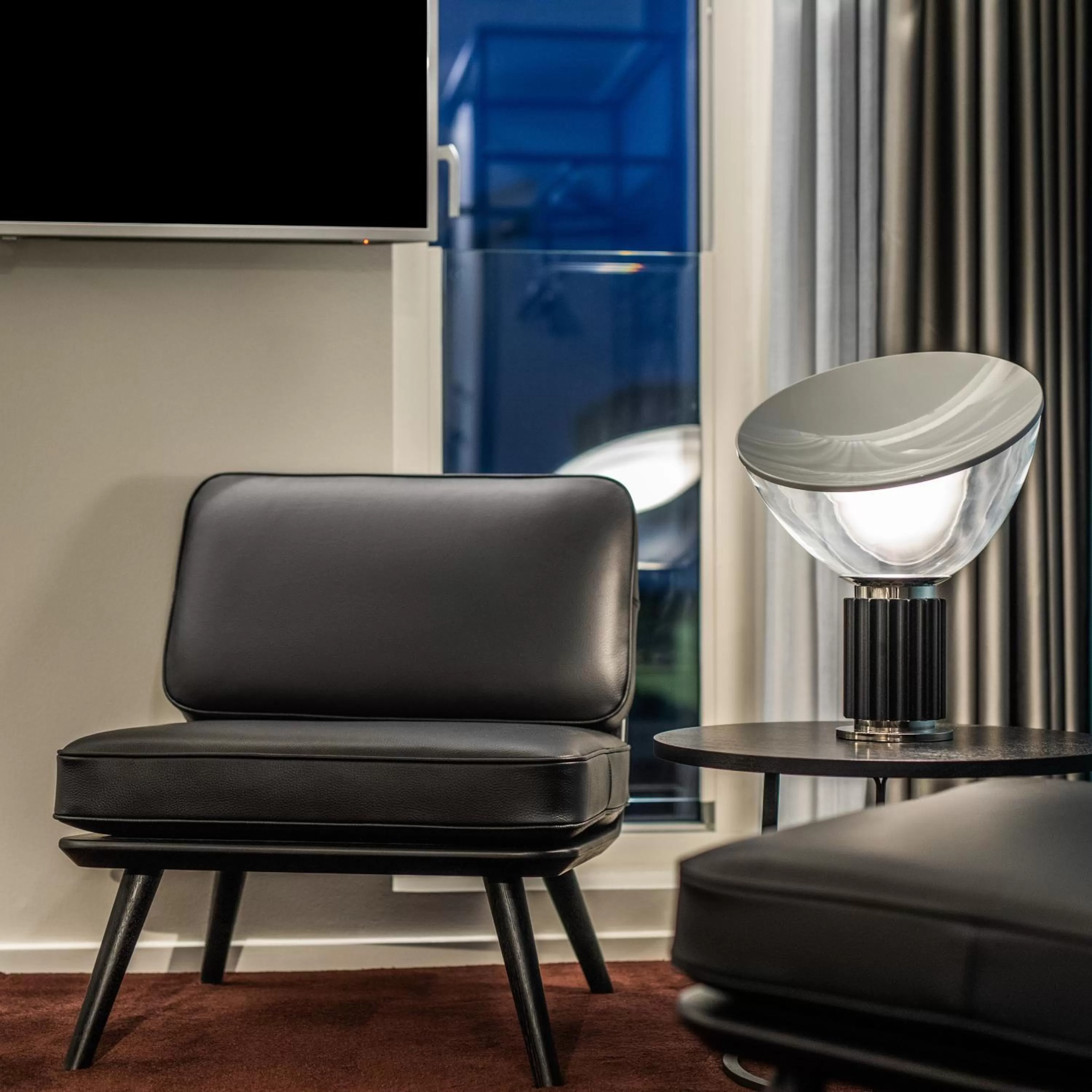 Living room in Comwell Copenhagen Portside Dolce by Wyndham