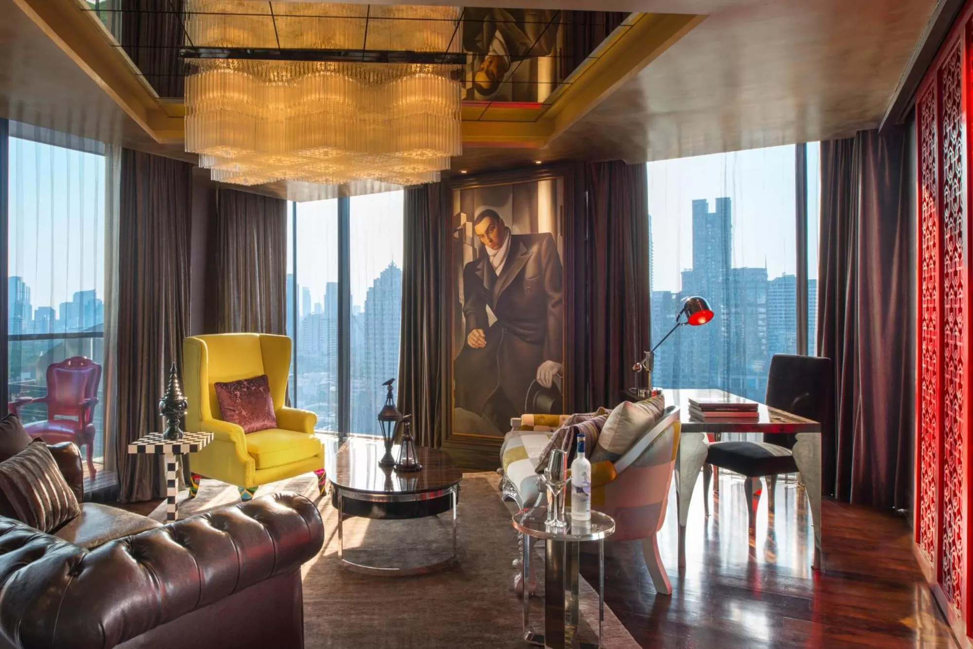 Living room in Hotel Indigo Bangkok Wireless Road by IHG