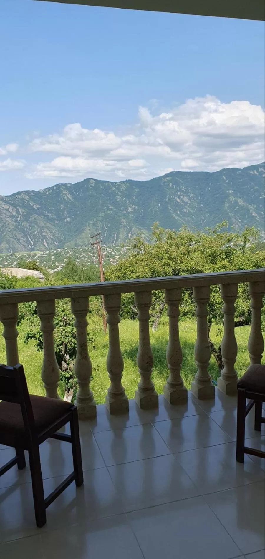 Natural landscape in Odzun Hotel